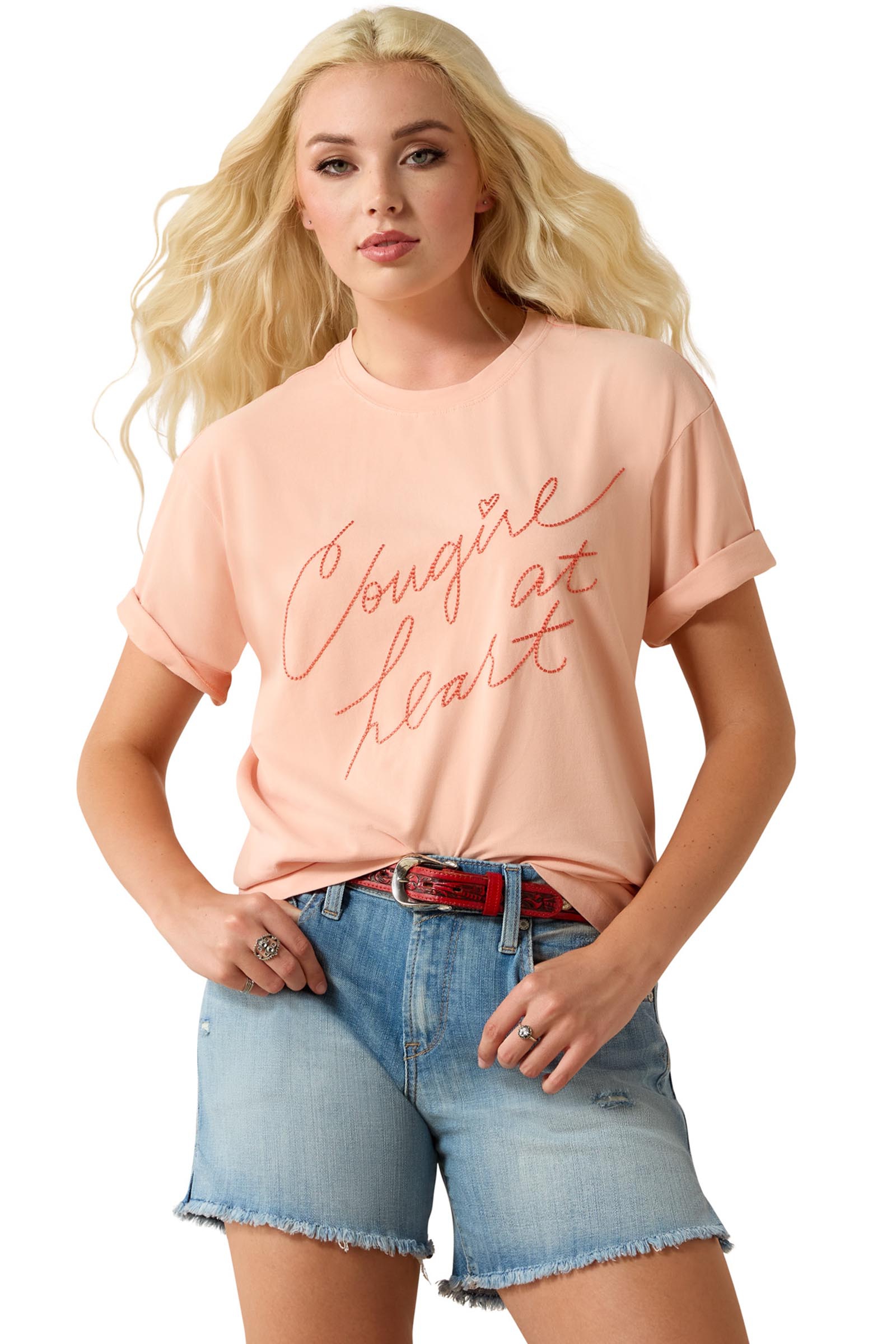 Ariat Dame Cowgirl at Heart T-skjorte