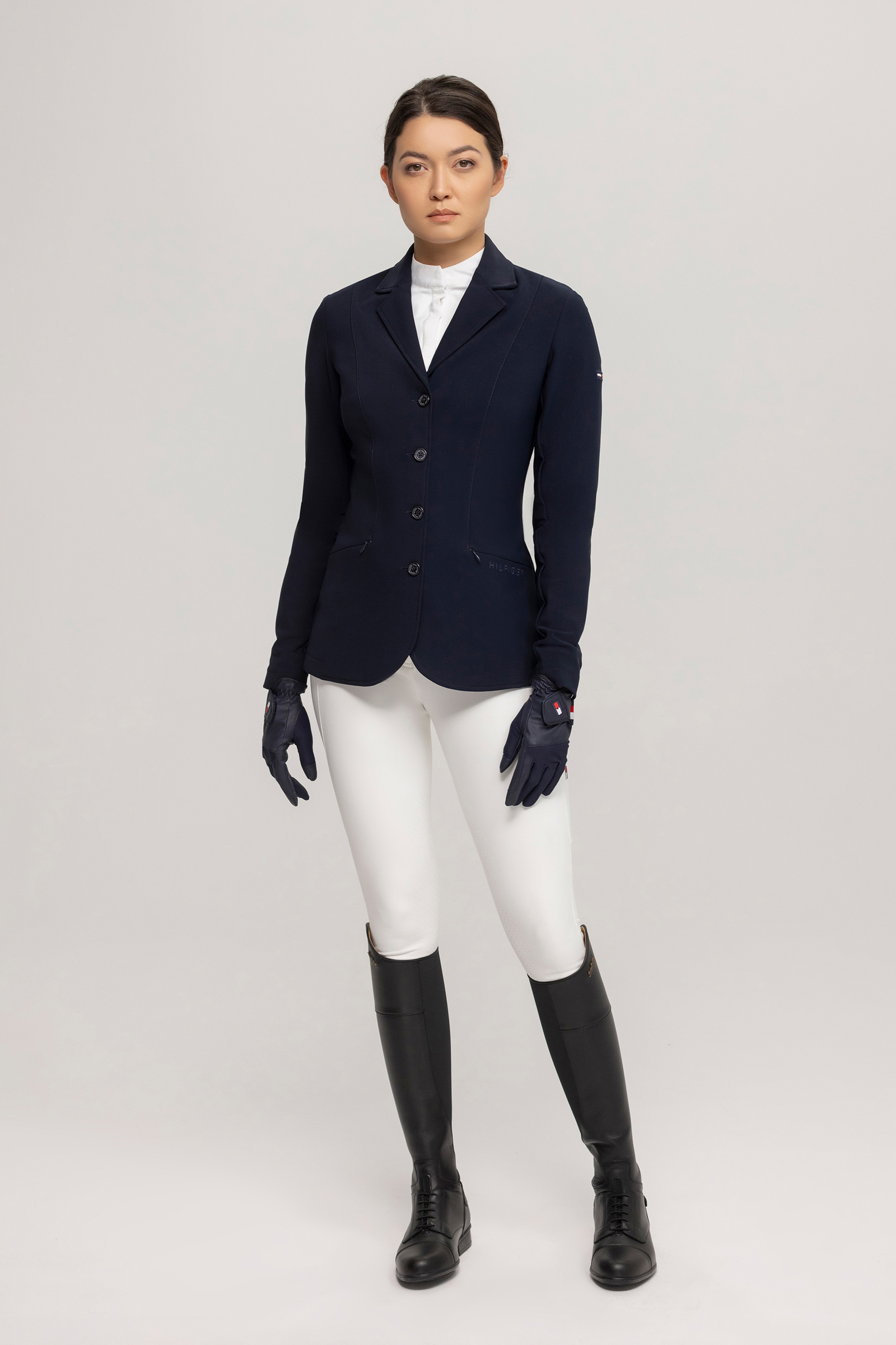 Tommy Hilfiger Equestrian Tribeca dame stevnejakke for hele &aring;ret