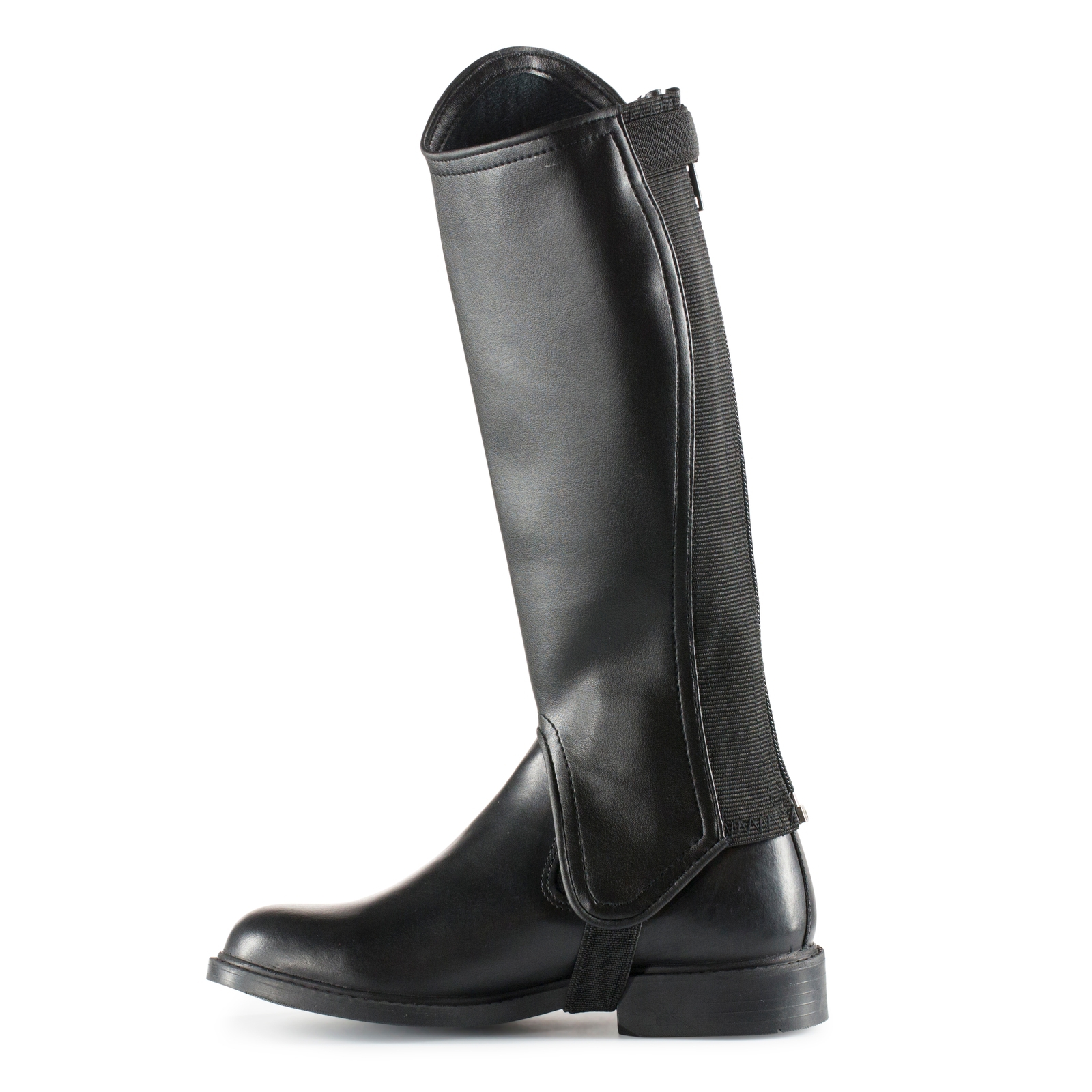 Horze chaps i PU-l&aelig;r med bling-l&oslash;kke, barn