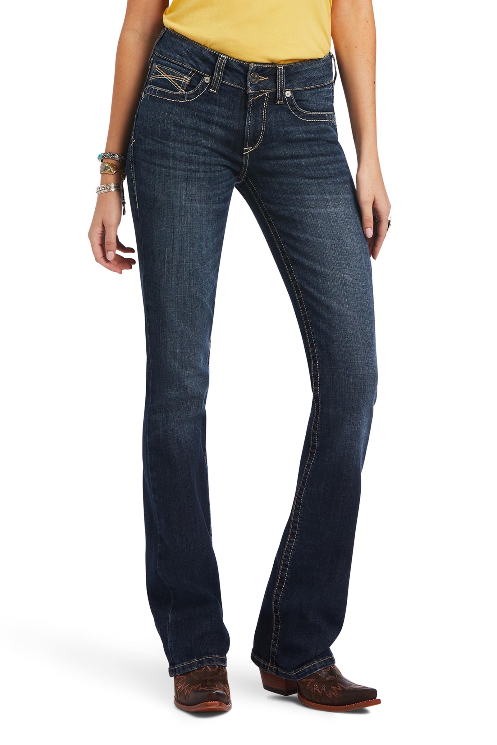 Ariat R.E.A.L. Perfect Rise Lexie bootcut-jeans til dame  
