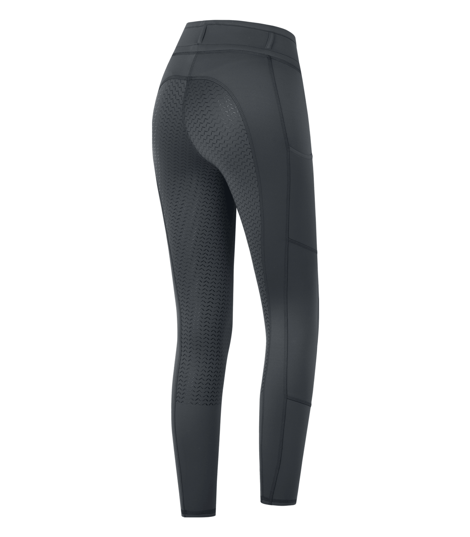 Ash Grey ELT Ella Kids' rideleggings med fullgrip