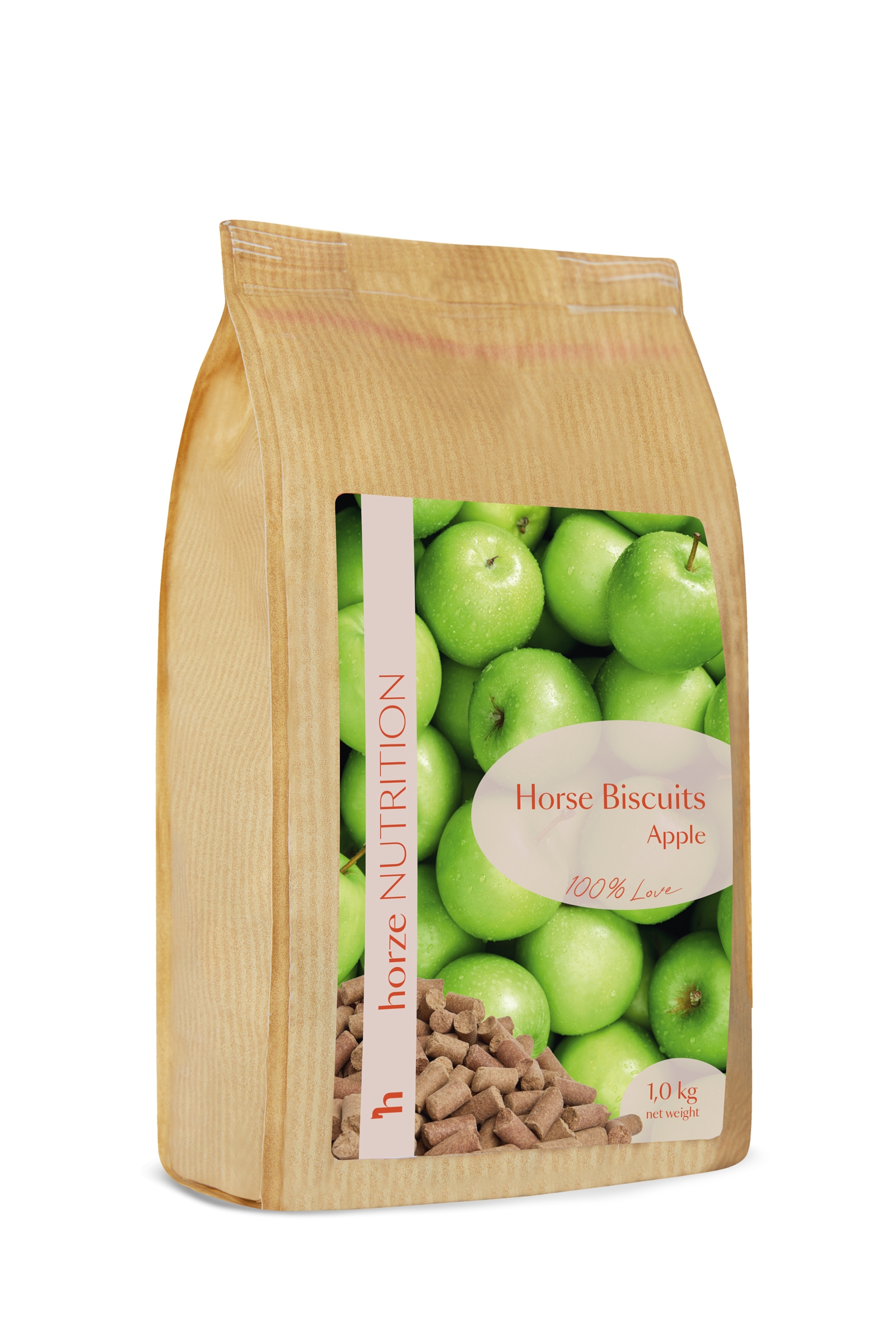 Horze Biscuits godbiter, eple, 1 kilo