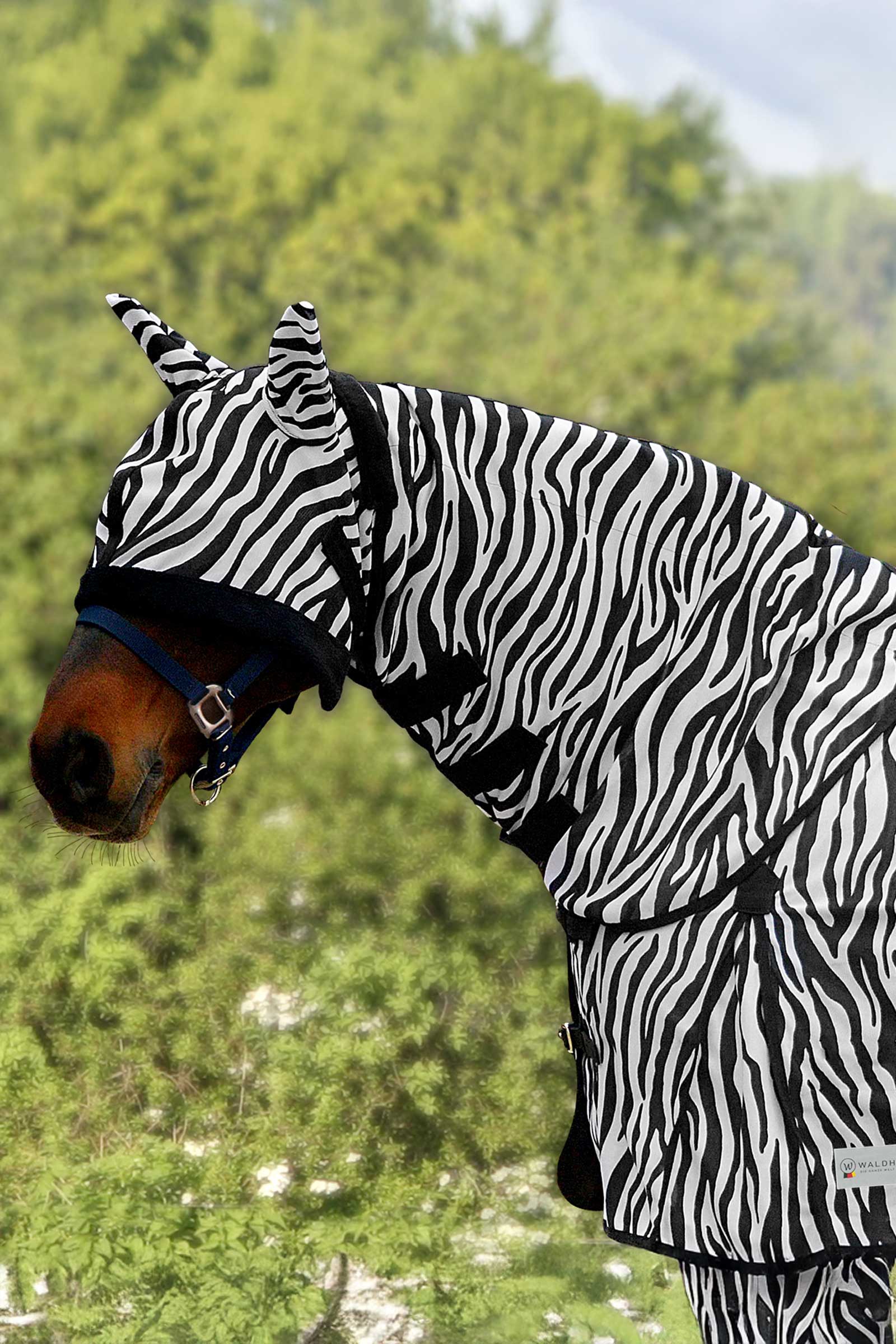 Waldhausen Zebra fluehalsstykke