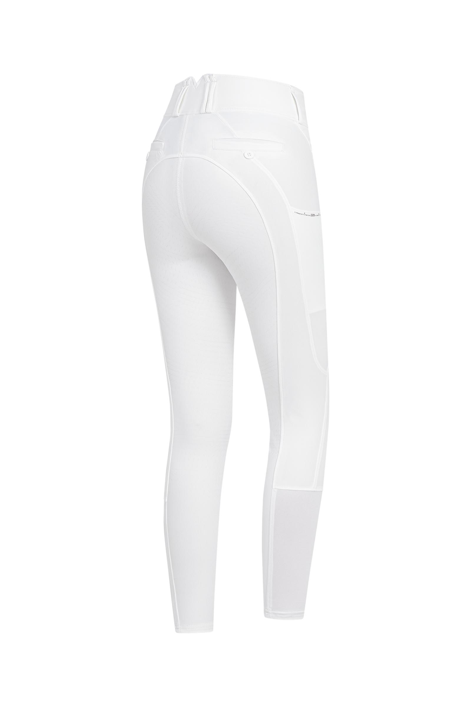 White ELT Mathilda Glam Kvinnens High Waist Ridebukser