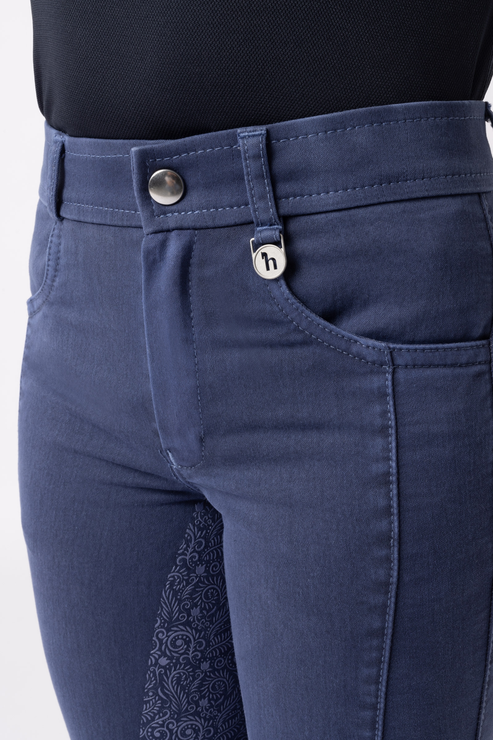 Horze Suki helforsterket ridebukse til barn