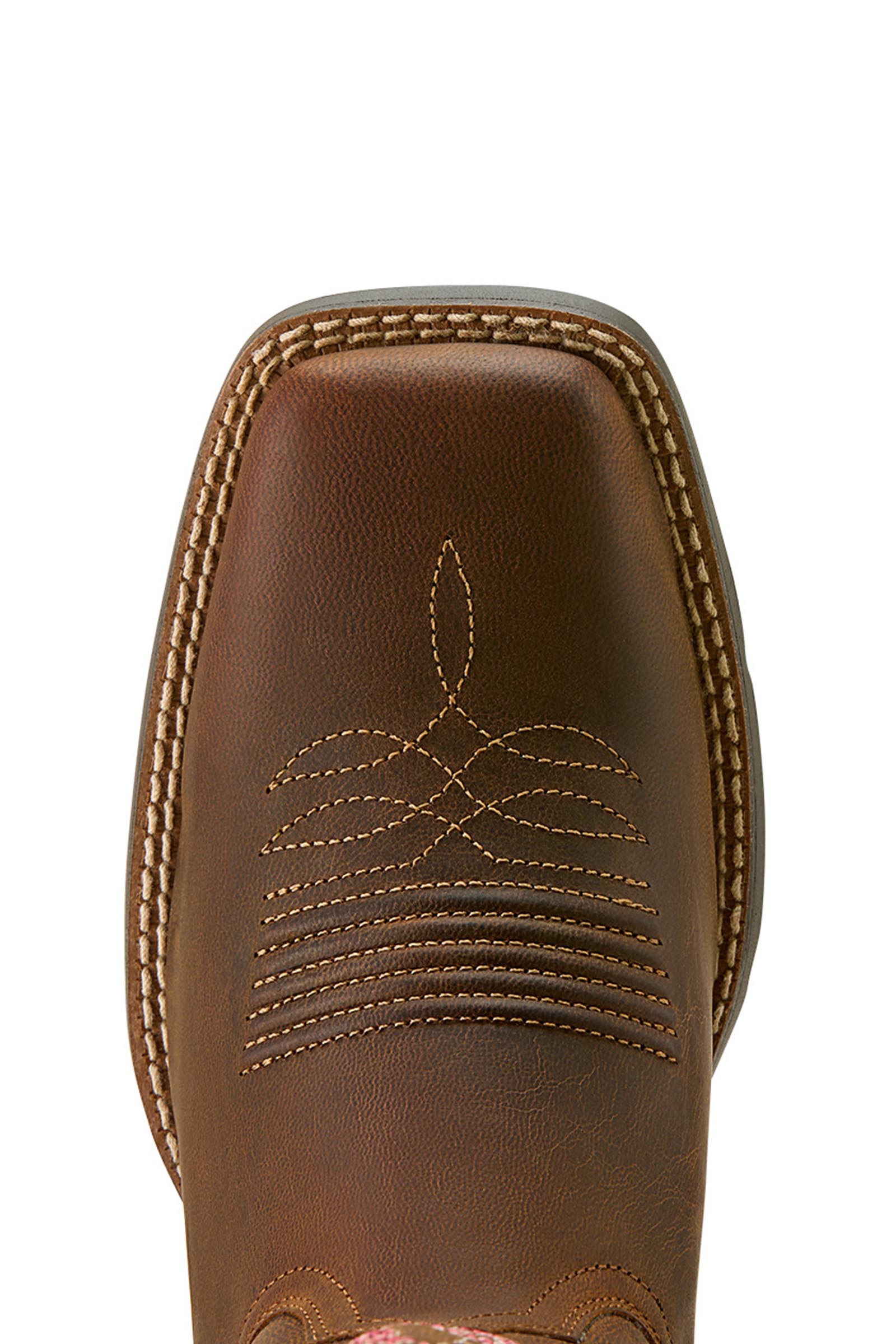 Ariat Round Up Wide Square Toe dame westernst&oslash;vler