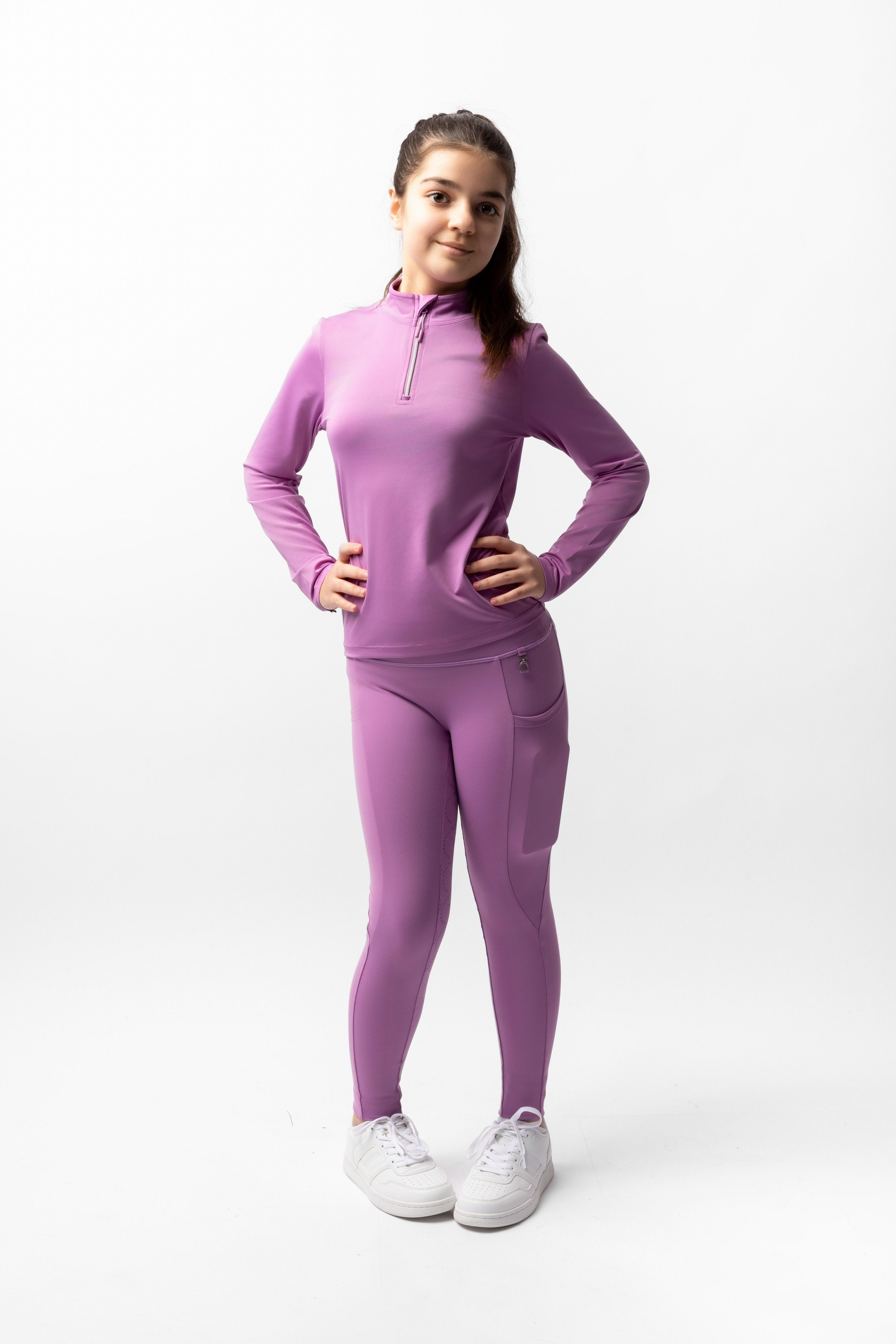 Horze Mea Barne treningsskjorte