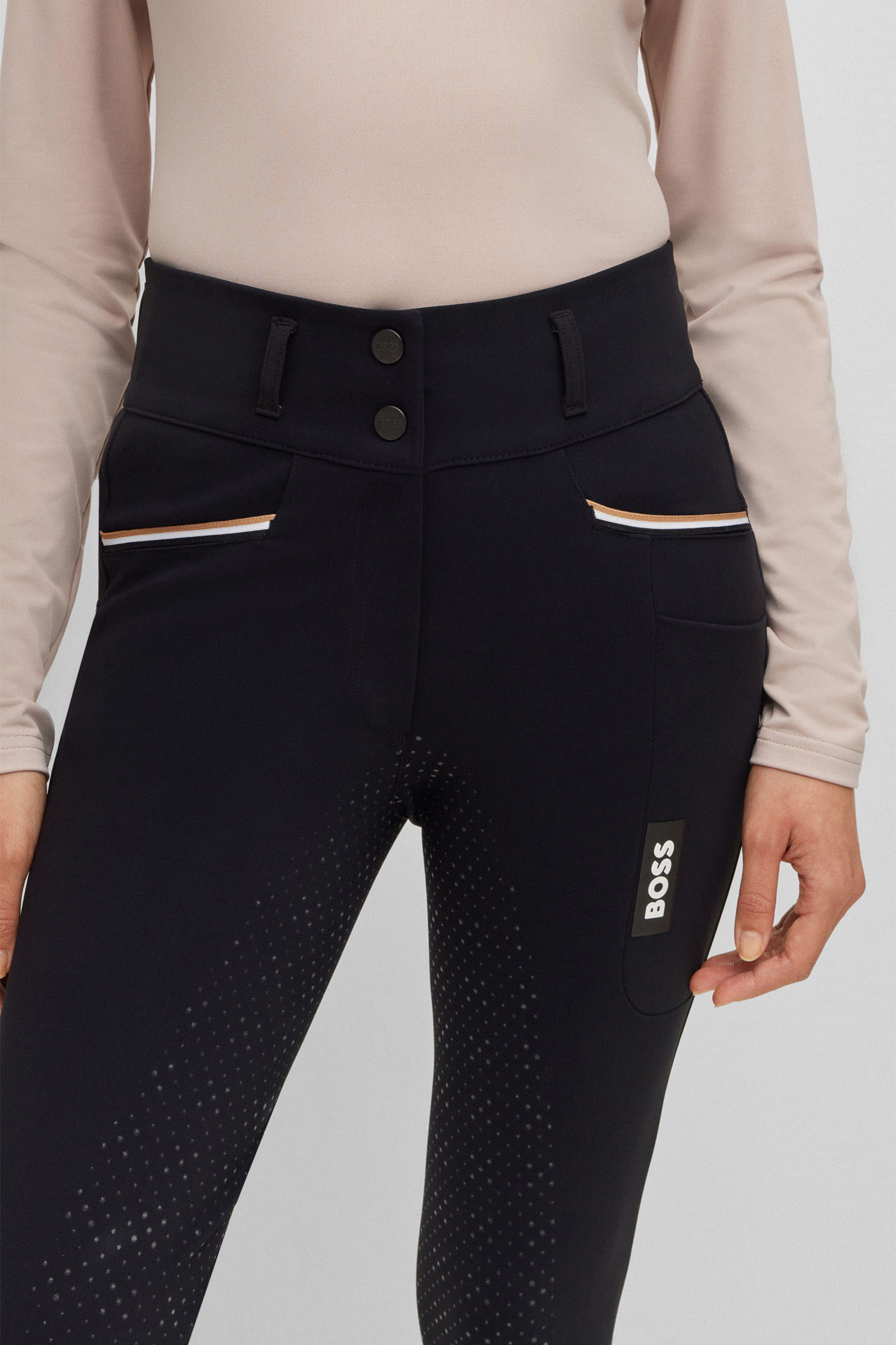 Boss Hailey Full Grip High Waist Sommer Ridebukser