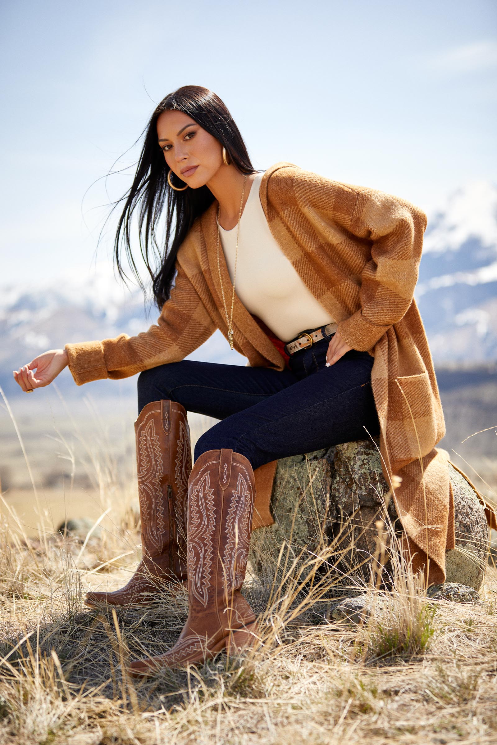 Ariat Casanova Dame westernst&oslash;vler med X-t&aring;