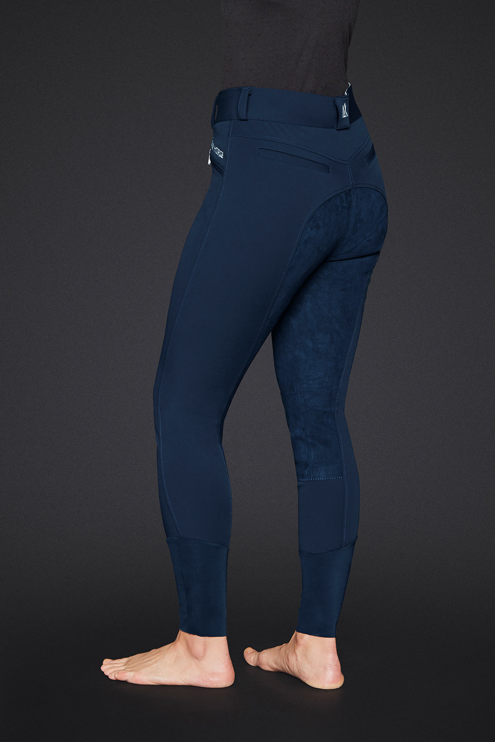Mountain Horse Diana dame ridebukser med helforsterket sete i imitert skinn