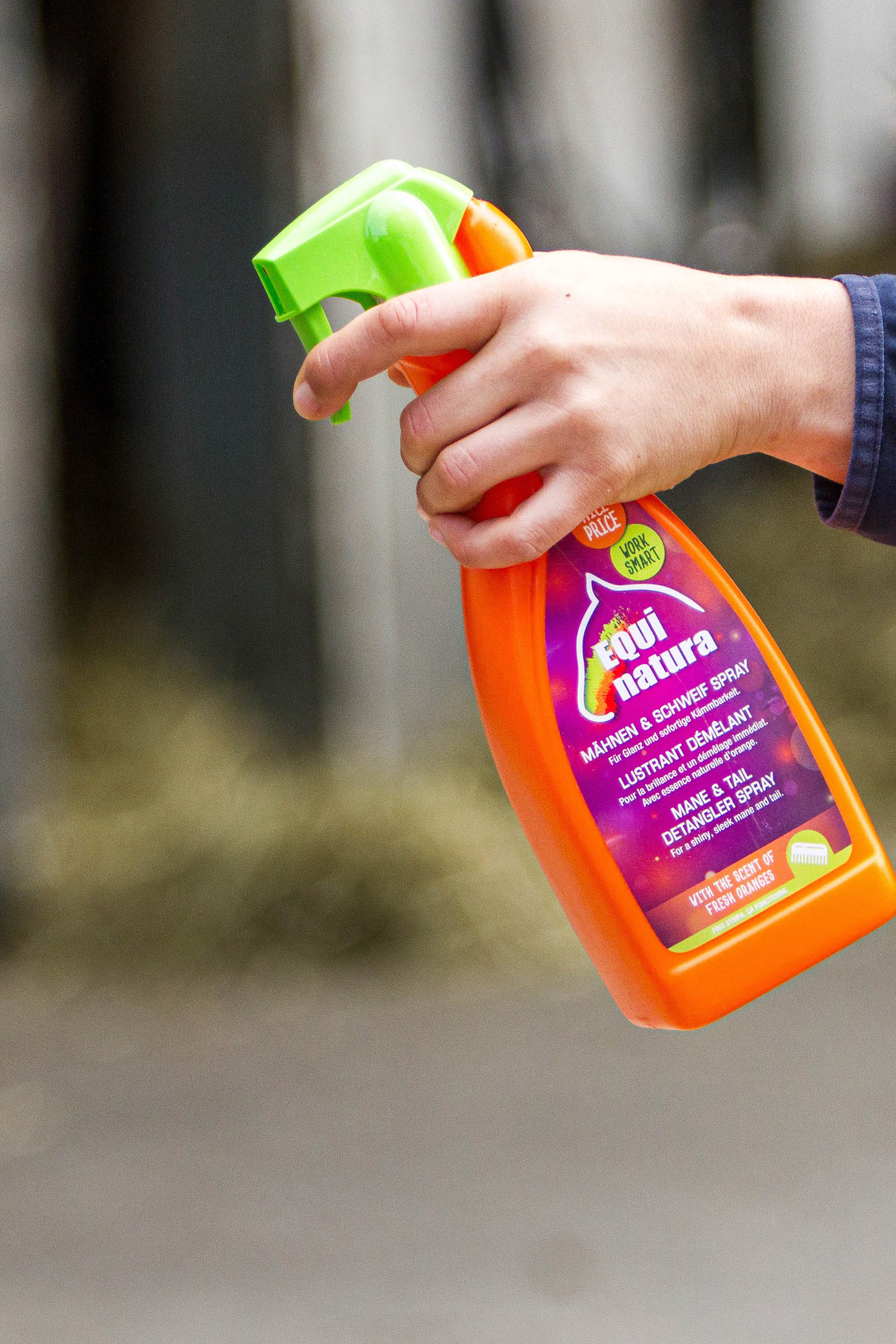 Equinatura Spray til man og hale og Flokefjerner, 1000 ml