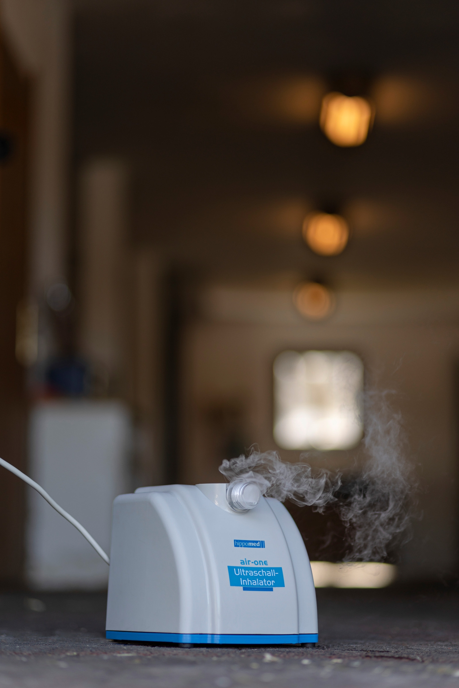 Hippomed AirOne Ultrasound inhalator med maske, varmblods