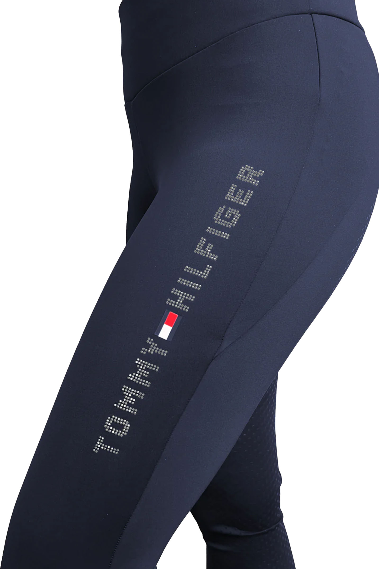 Tommy Hilfiger Capsule Collection Elmira helårs helforsterkede ridetights med strass