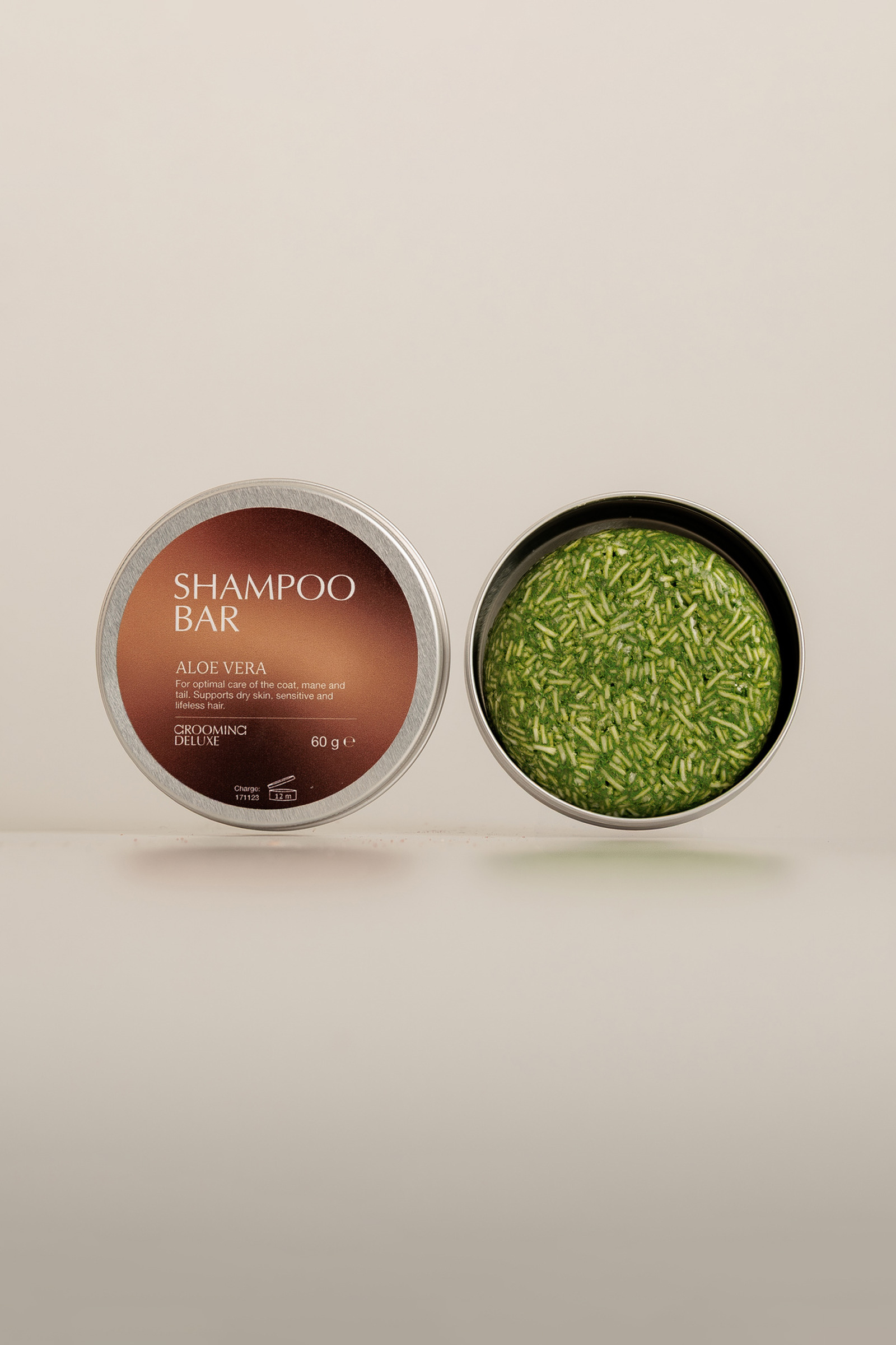 Grooming Deluxe Aloe Vera shampoobar, 60 g