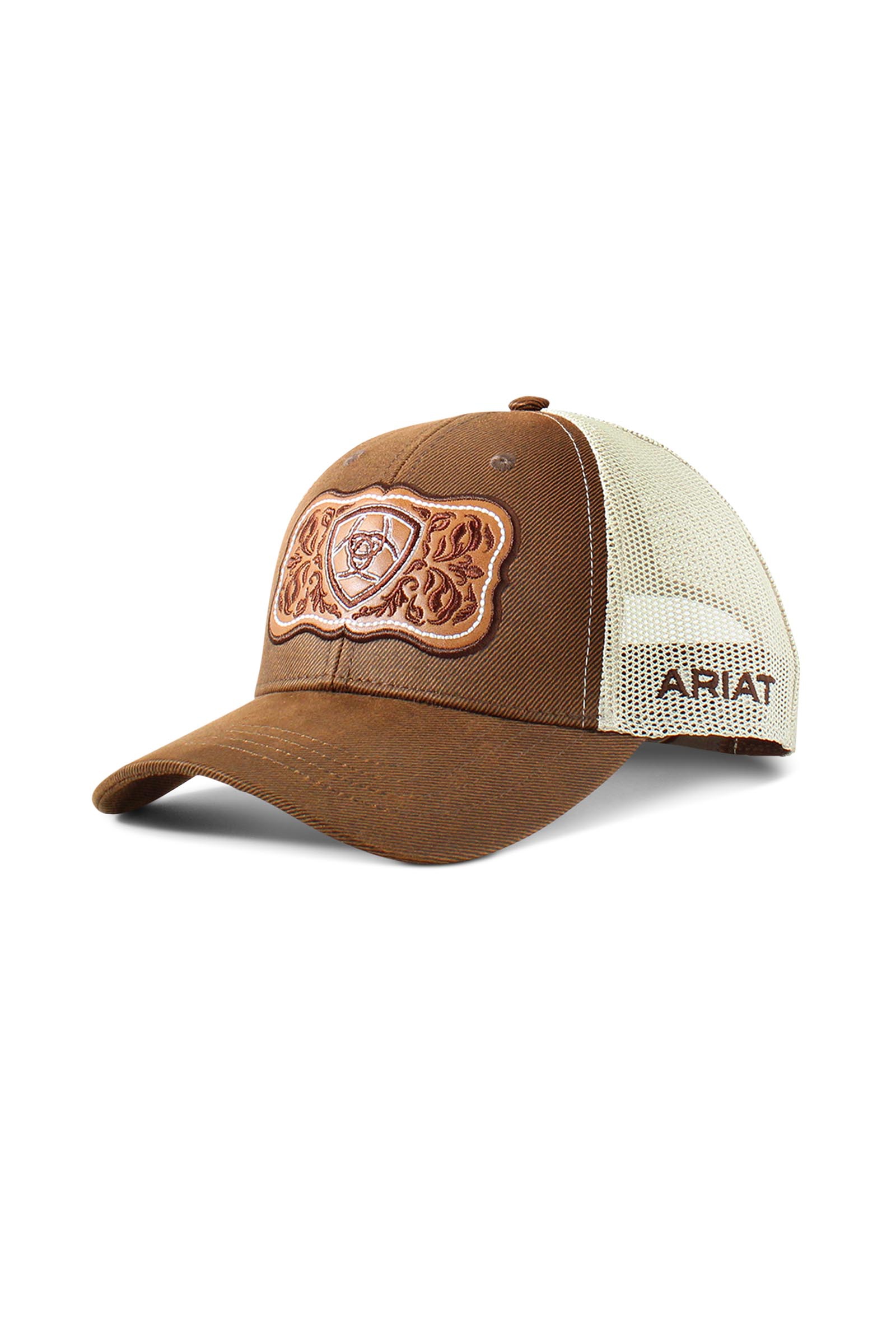 Ariat Floral Leather Patch Dame caps