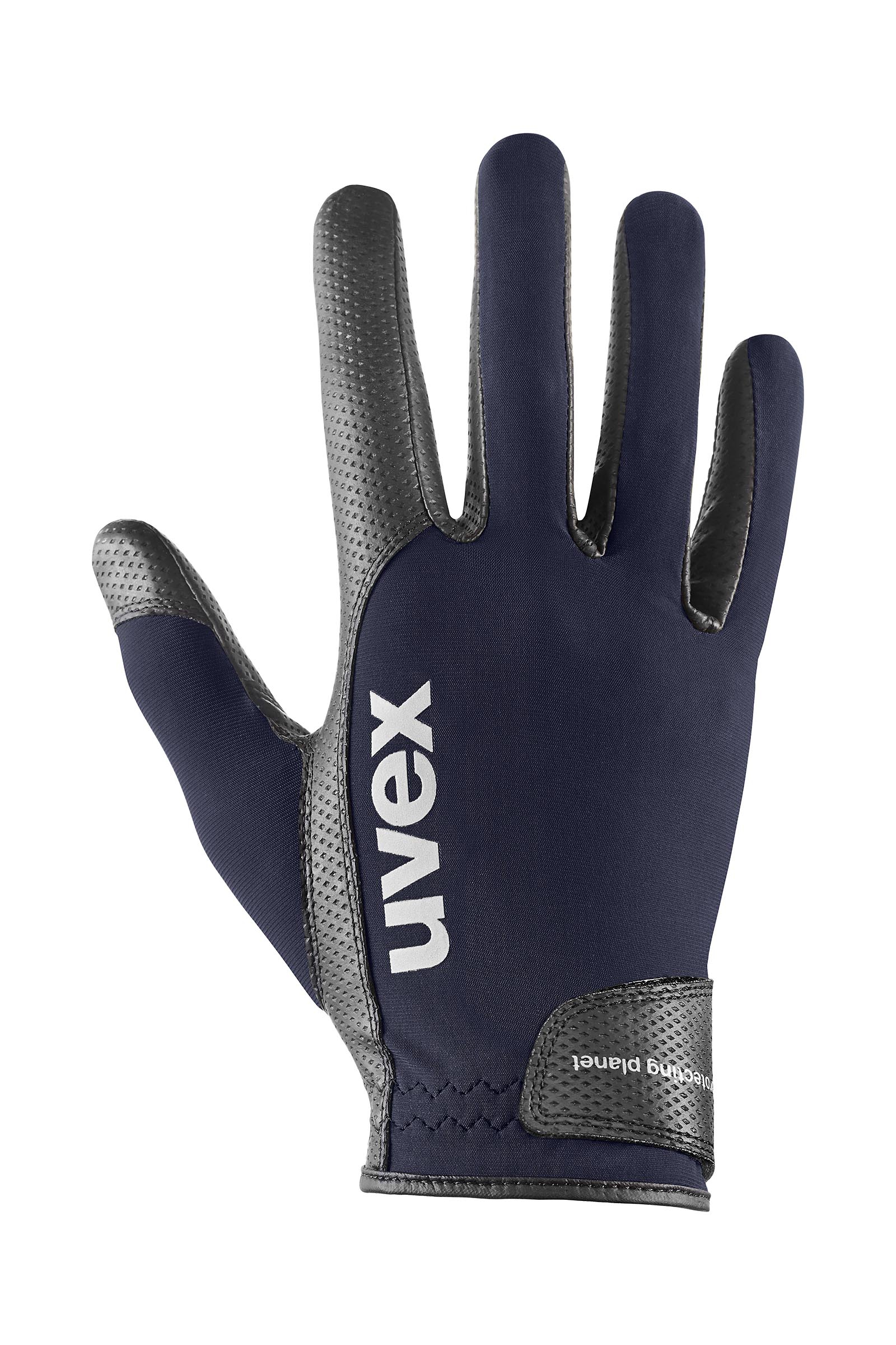 black-navy Uvex vida planet ridehansker
