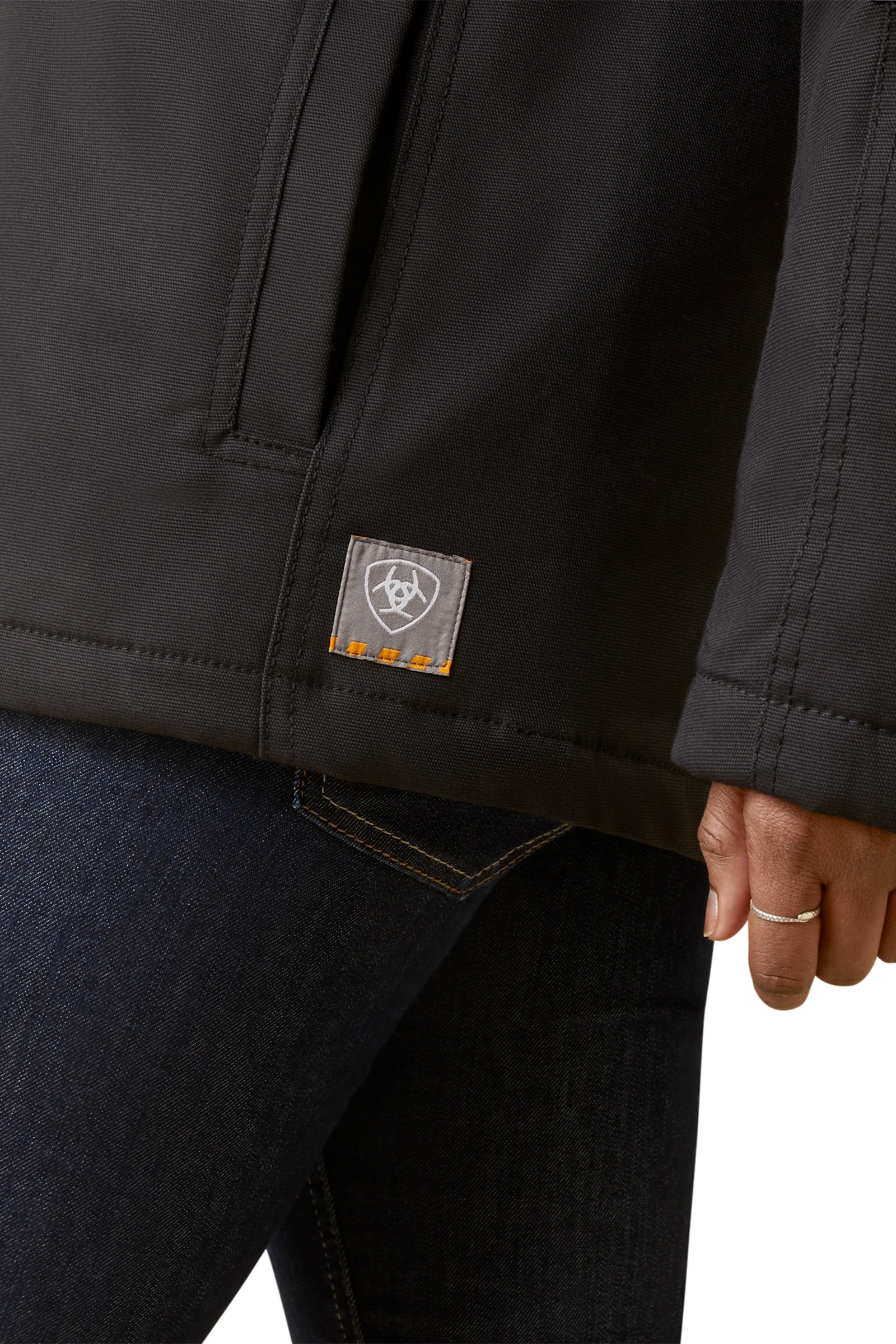 Ariat Rebar DuraCanvas fôret jakke til dame