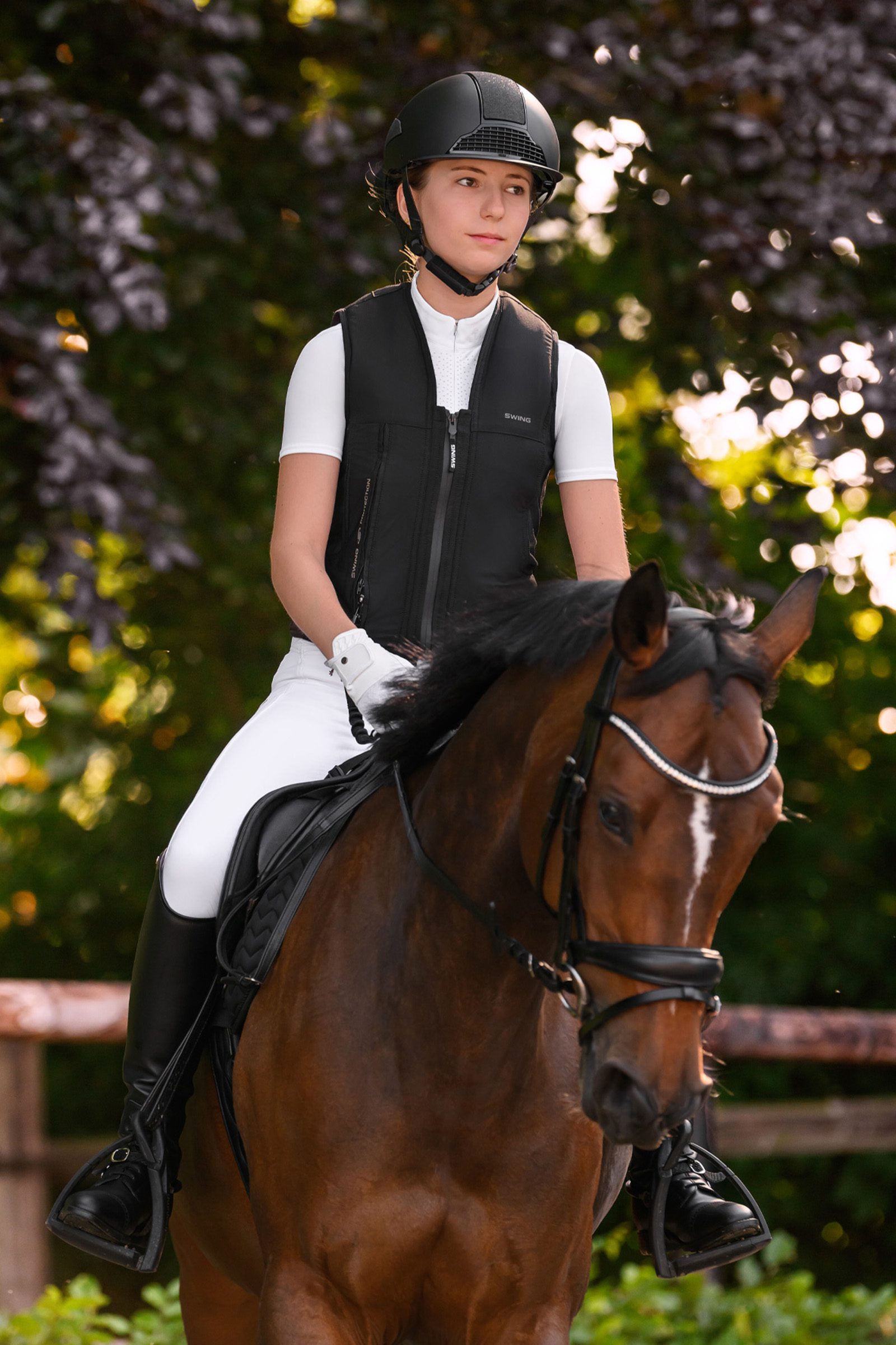 SWING Oppbl&aring;sbar sikkerhetsvest P25 AIR