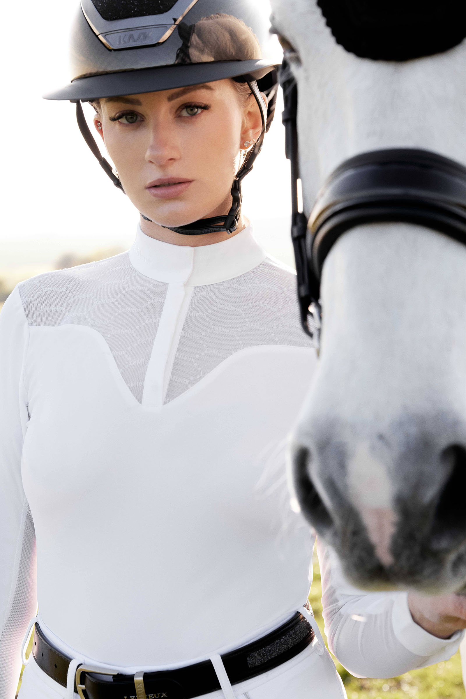 LeMieux Emily langermet stevneskjorte