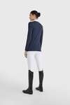 Tommy Hilfiger Equestrian langermet stevneskjorte, dame