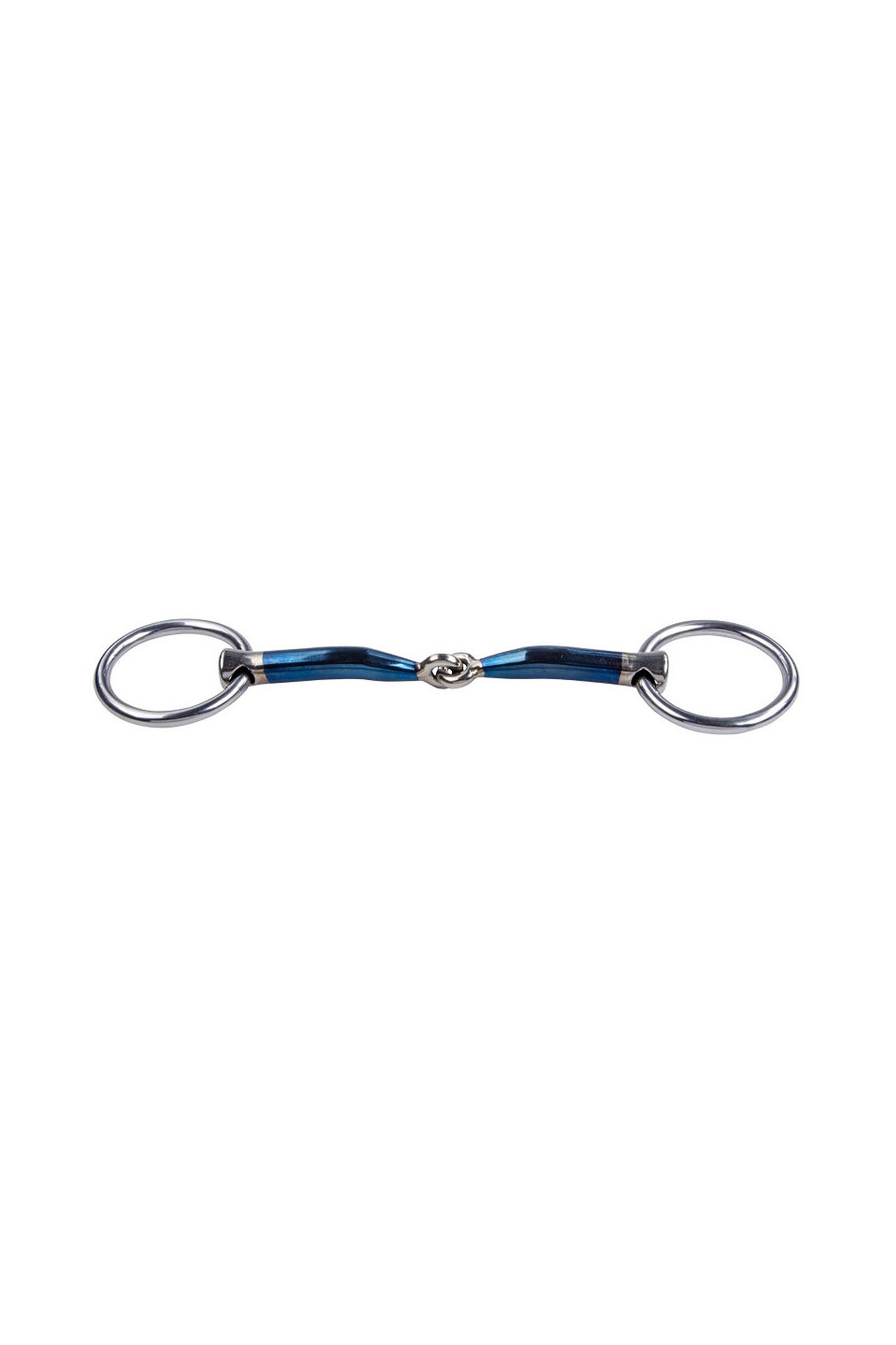 Trust Equestrian Sweet Iron delt bridon med l&oslash;se ringer, 12 mm