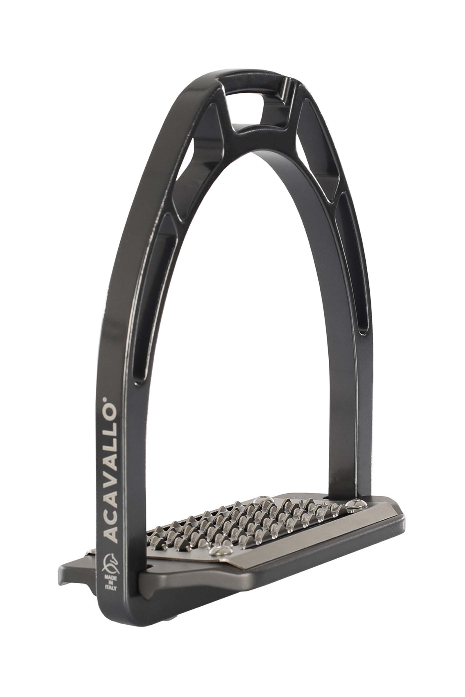 Cinder Grey Acavallo Arco Evolution Alupro stigbøyle i aluminium