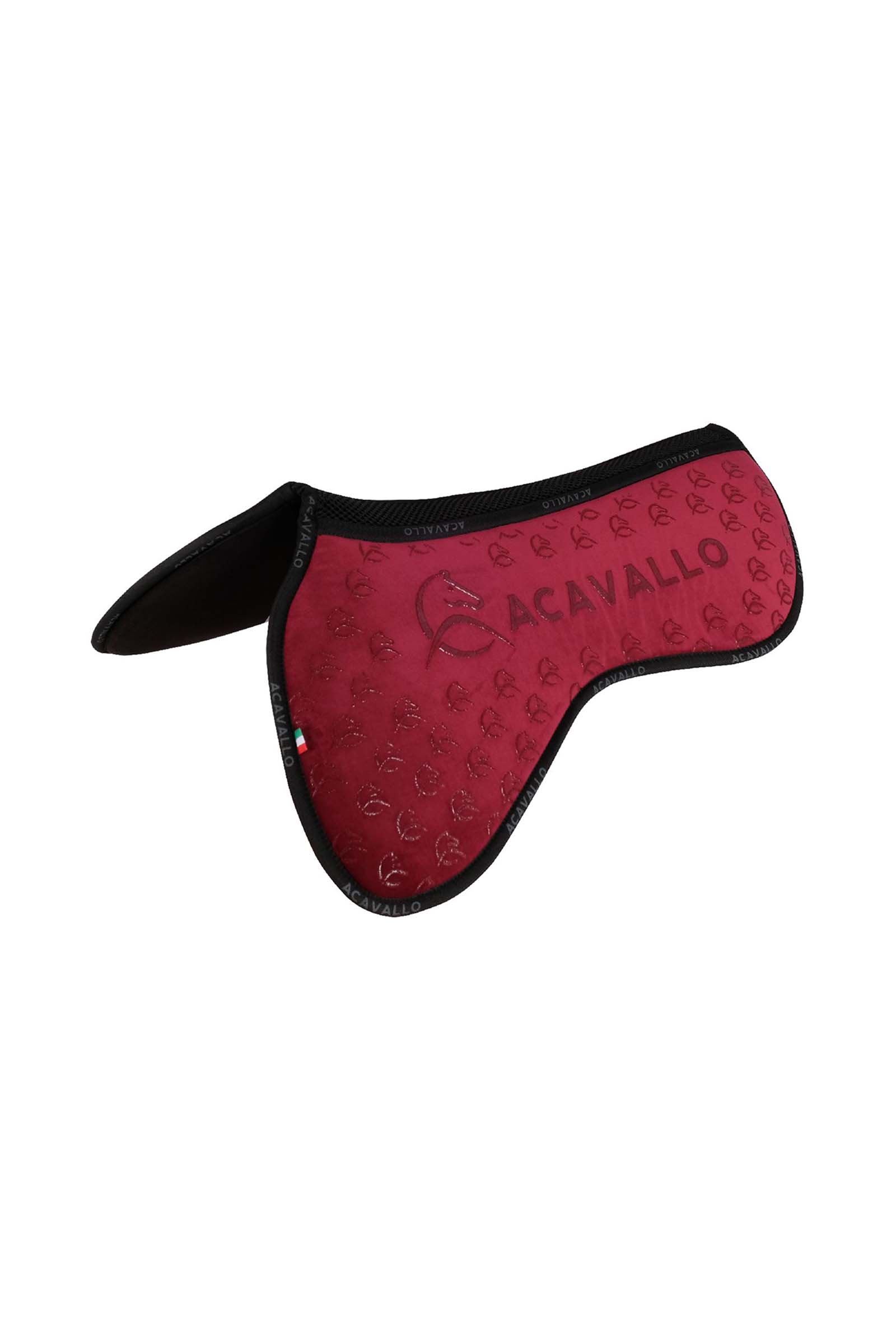 Wine Red Acavallo Spine Free Close Contact Memory Foam pad med silikon grip