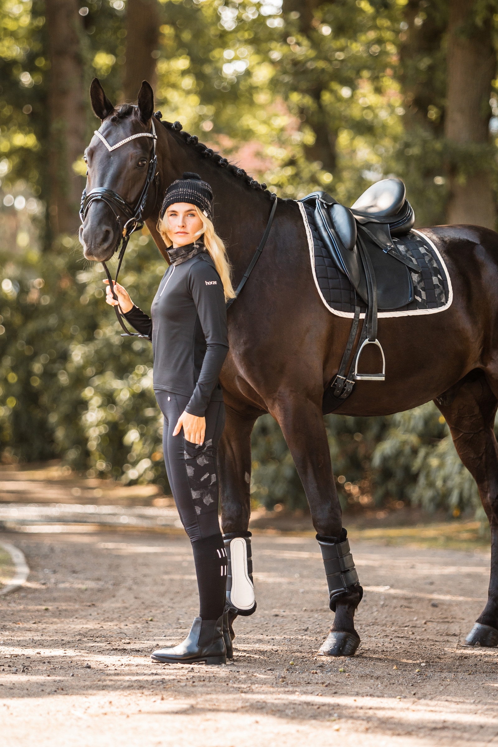 Horze Luminox reflekterende sjabrak