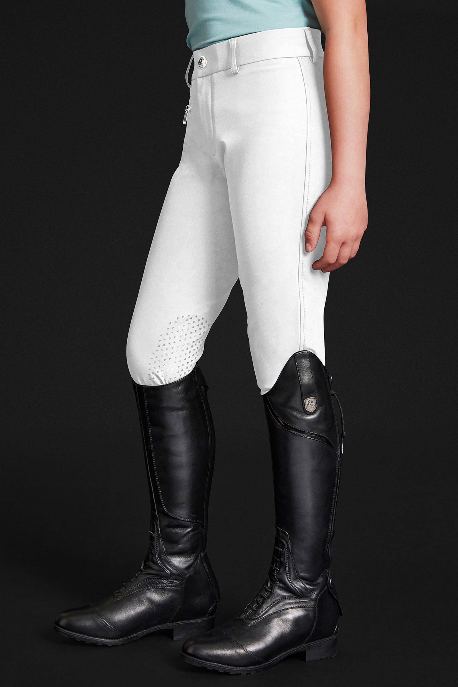 Mountain Horse Crown barne ridebukser med knegrip