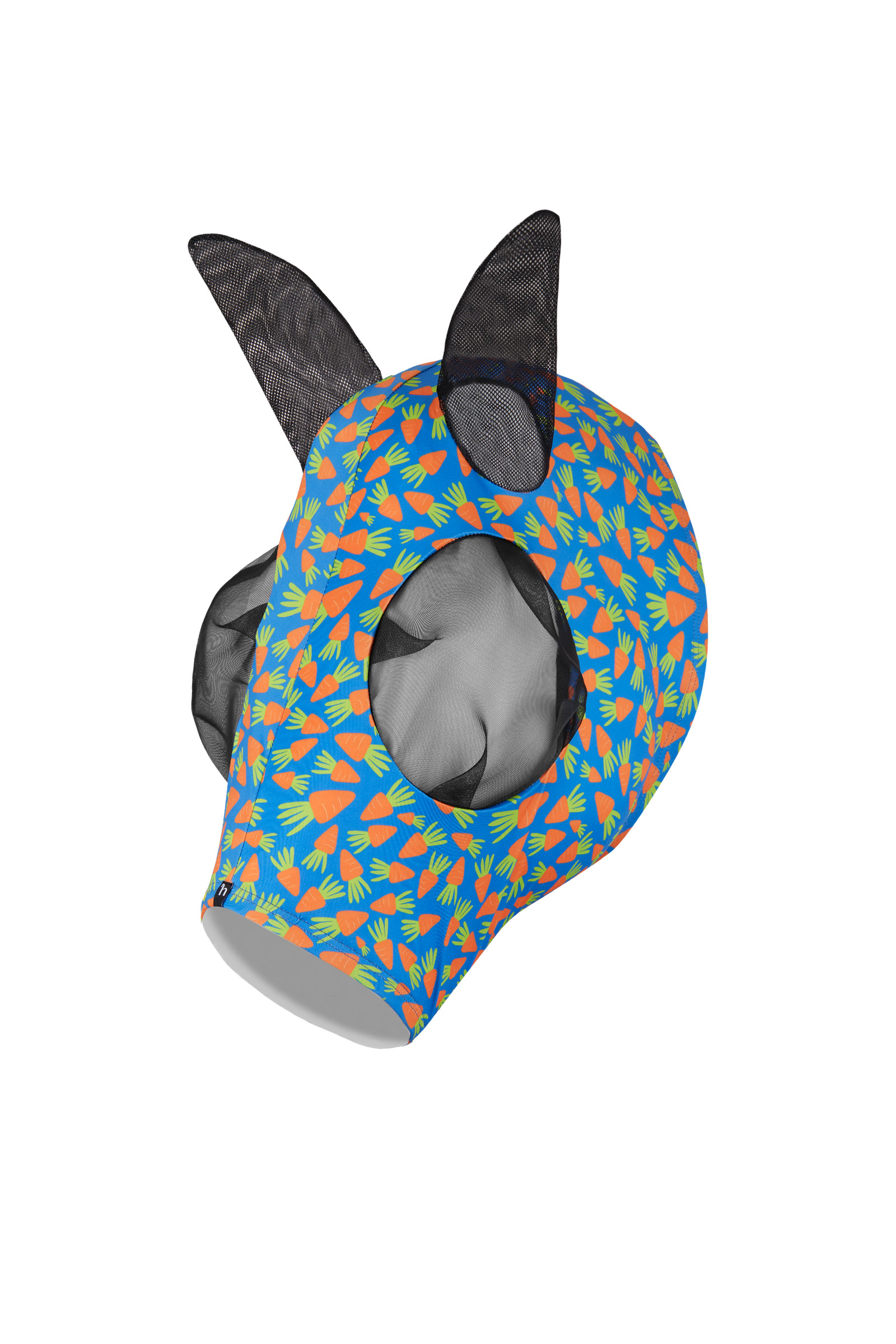 Orange  Horze Elastic Pull-On fluemaske