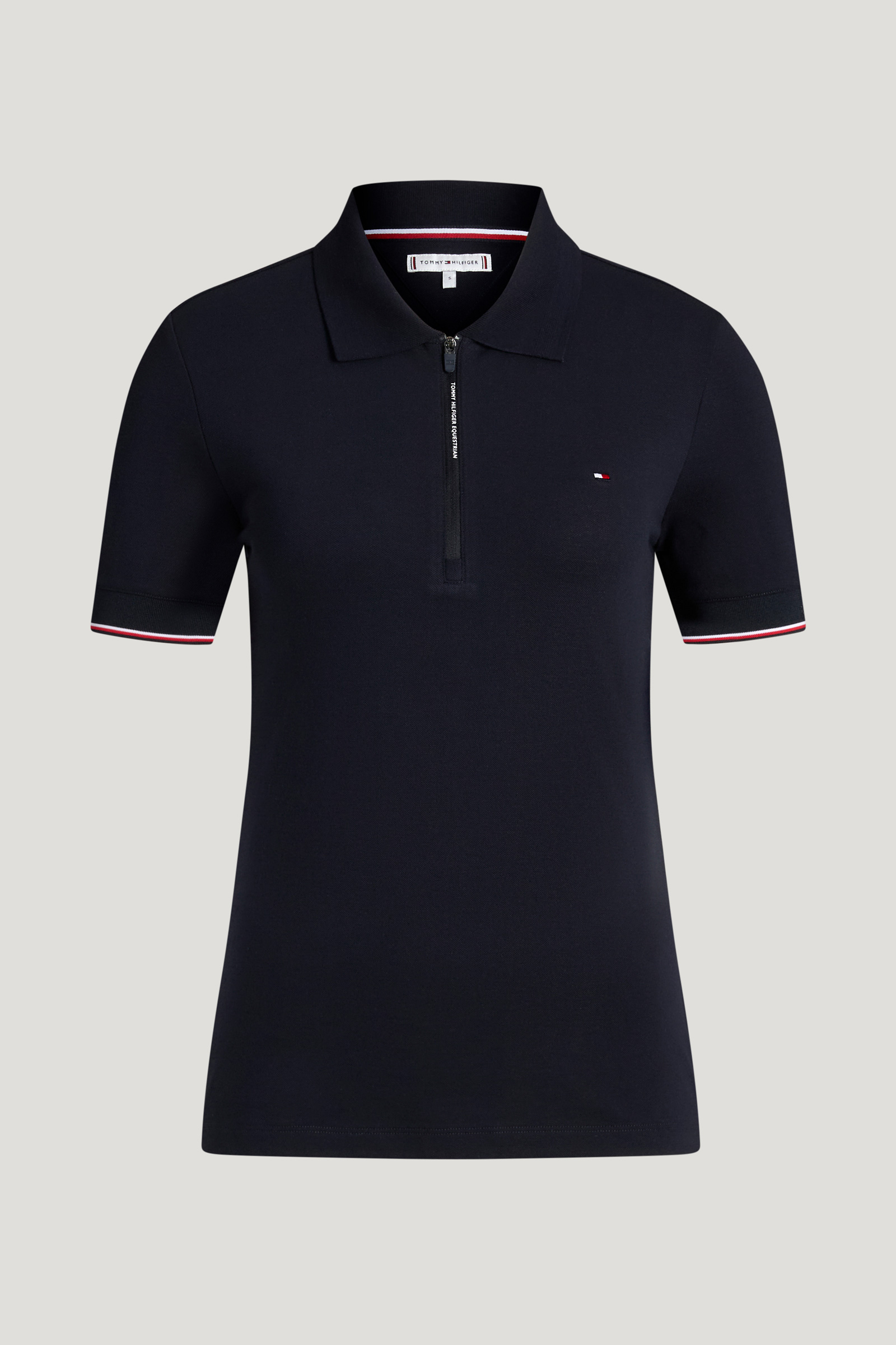 Tommy Hilfiger Equestrian Anaheim dame poloskjorte med glidel&aring;s