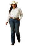 Ariat Sonia Mid Rise dame bootcut jeans