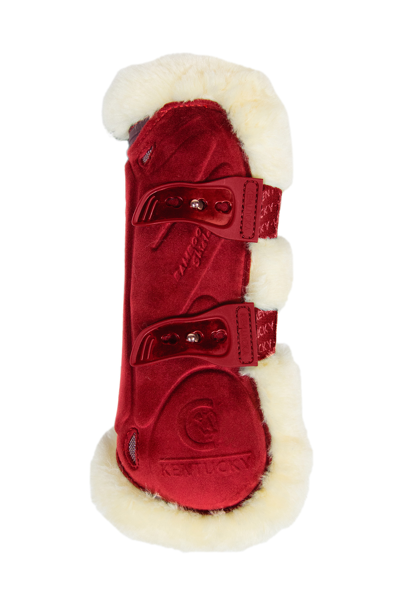 Kentucky Horsewear Vegansk saueskinn Bambus Elastiske fløyels senestøvler