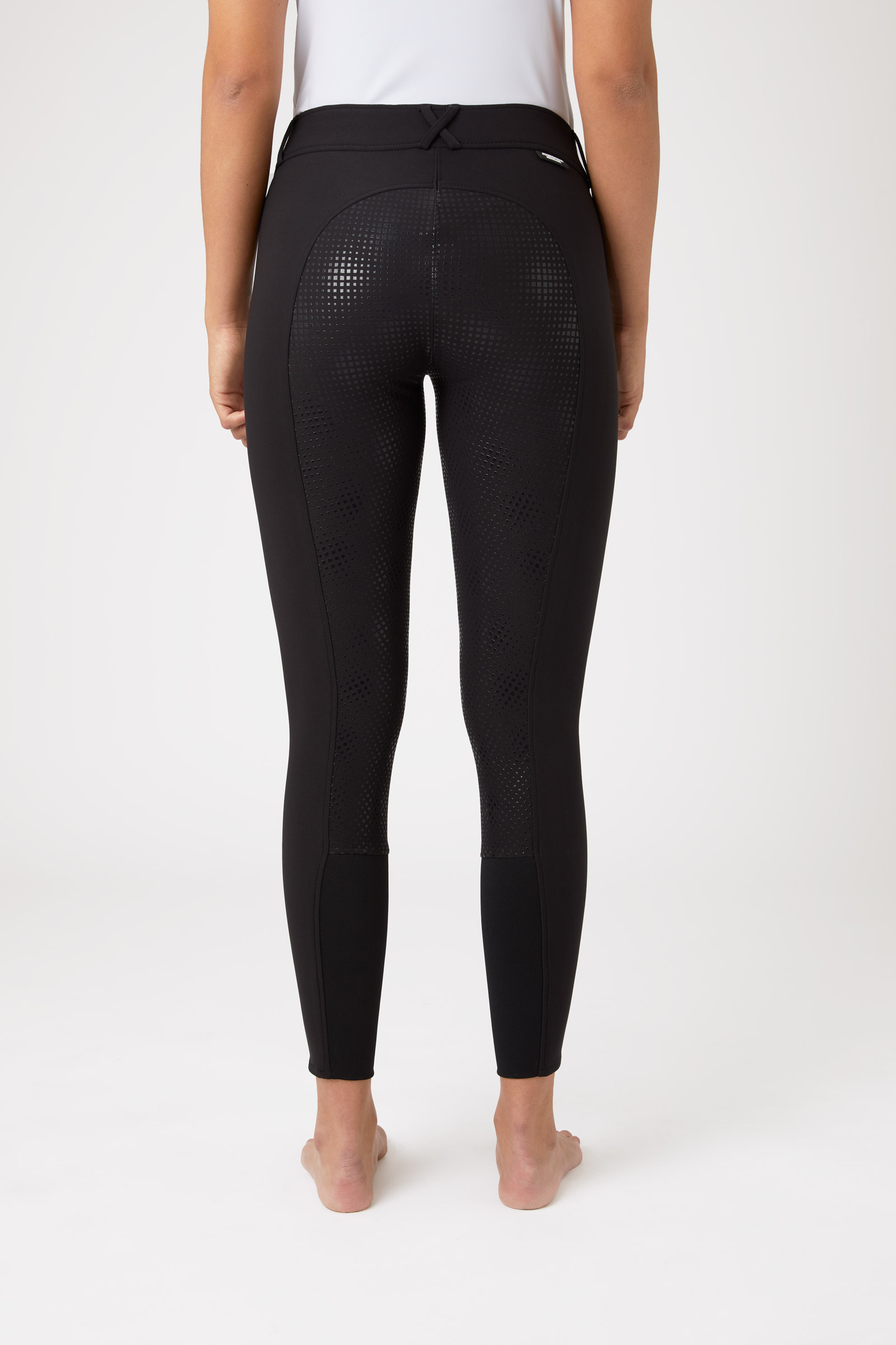 Horze Grand Prix ridebukse med helforsterkning i silikon for damer, UPF 50+