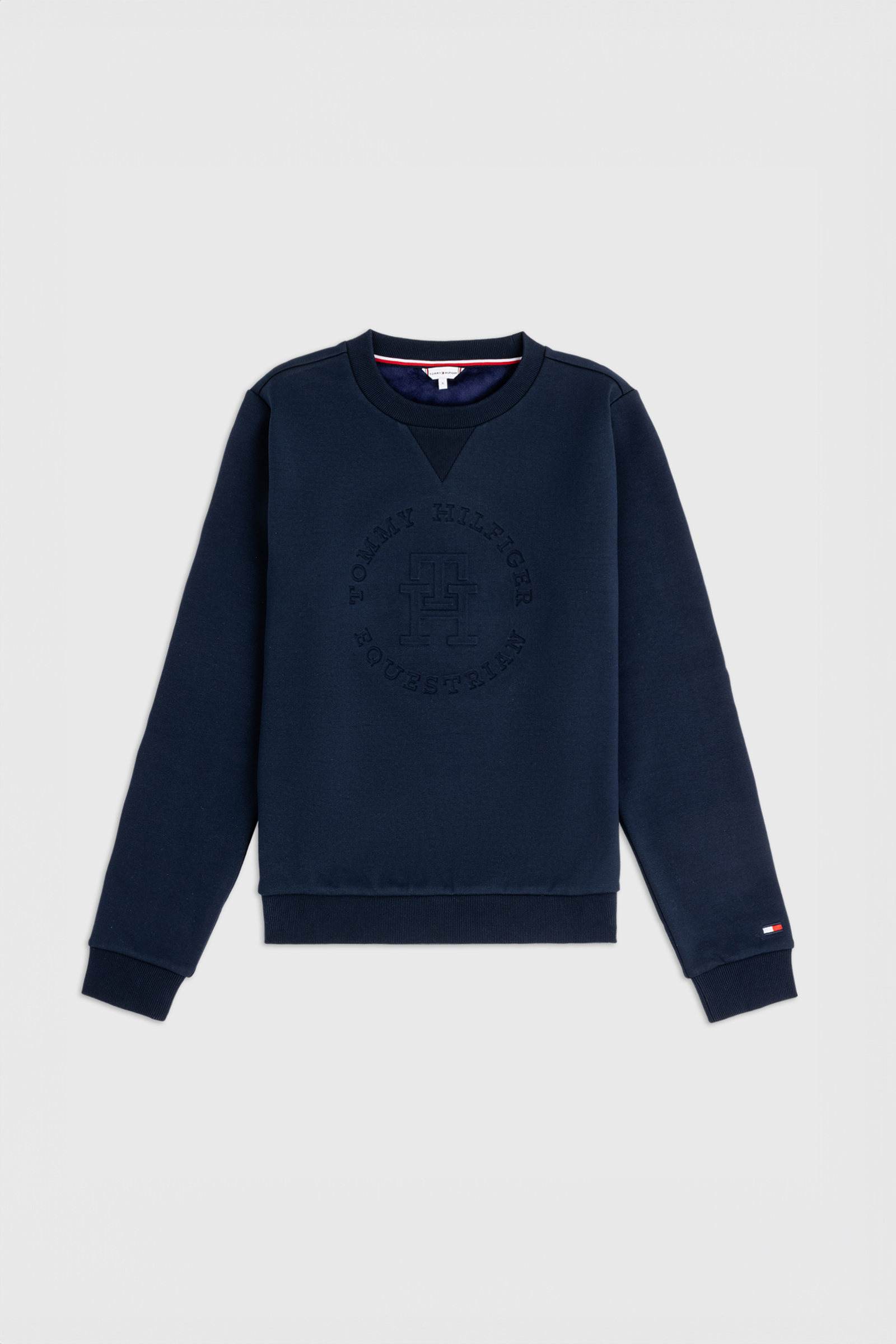 Tommy Hilfiger Equestrian Illinois genser for dame med grafisk trykk