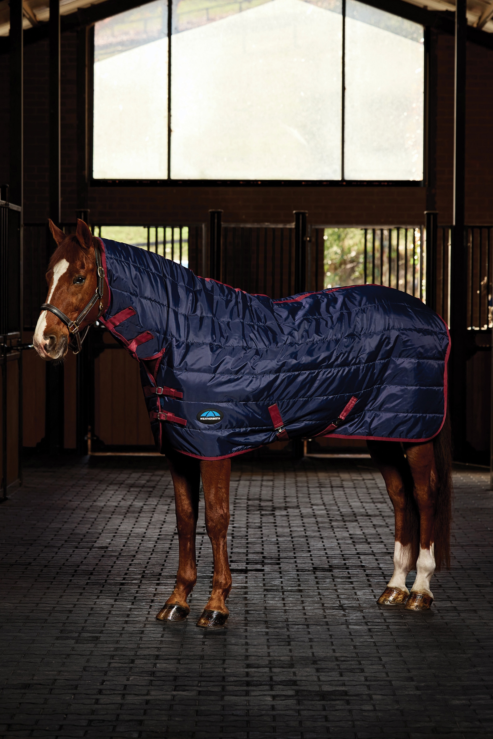 Weatherbeeta ComFiTec 210D kanalquilt stalldekken med kombinasjonshals 220 g