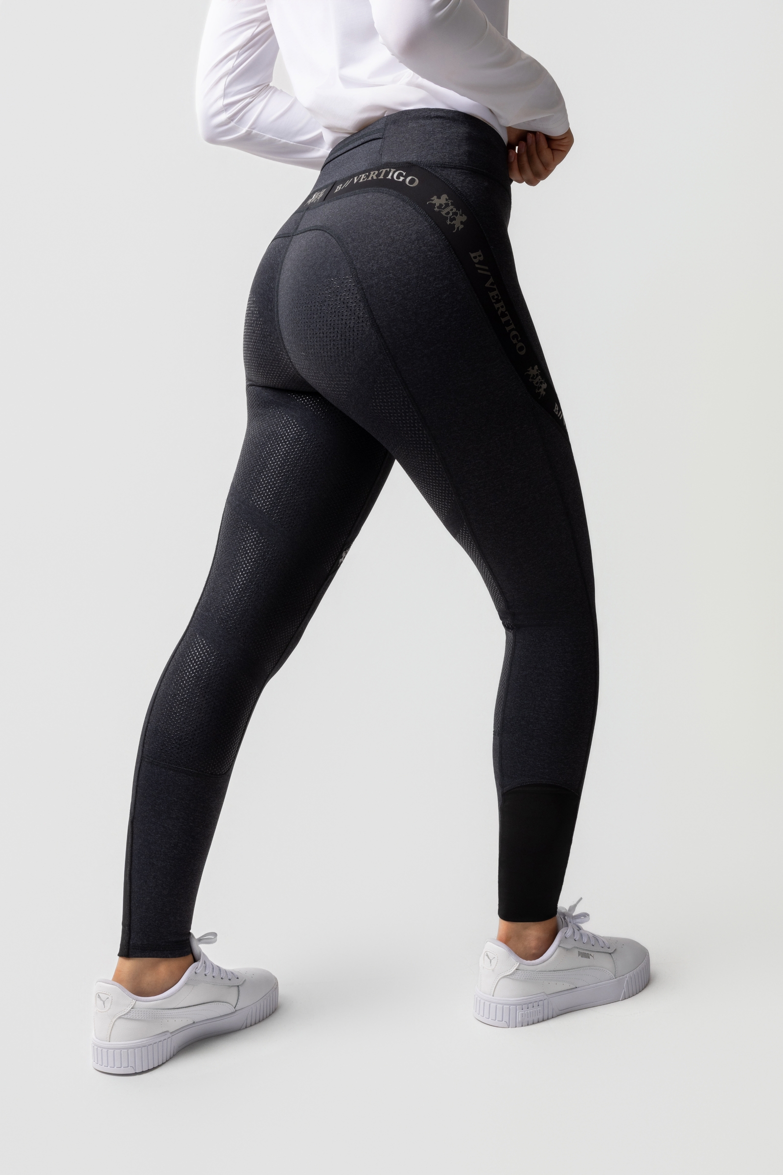B Vertigo Jenny ridetights for kvinner med helforsterkning i silikon UPF 40+