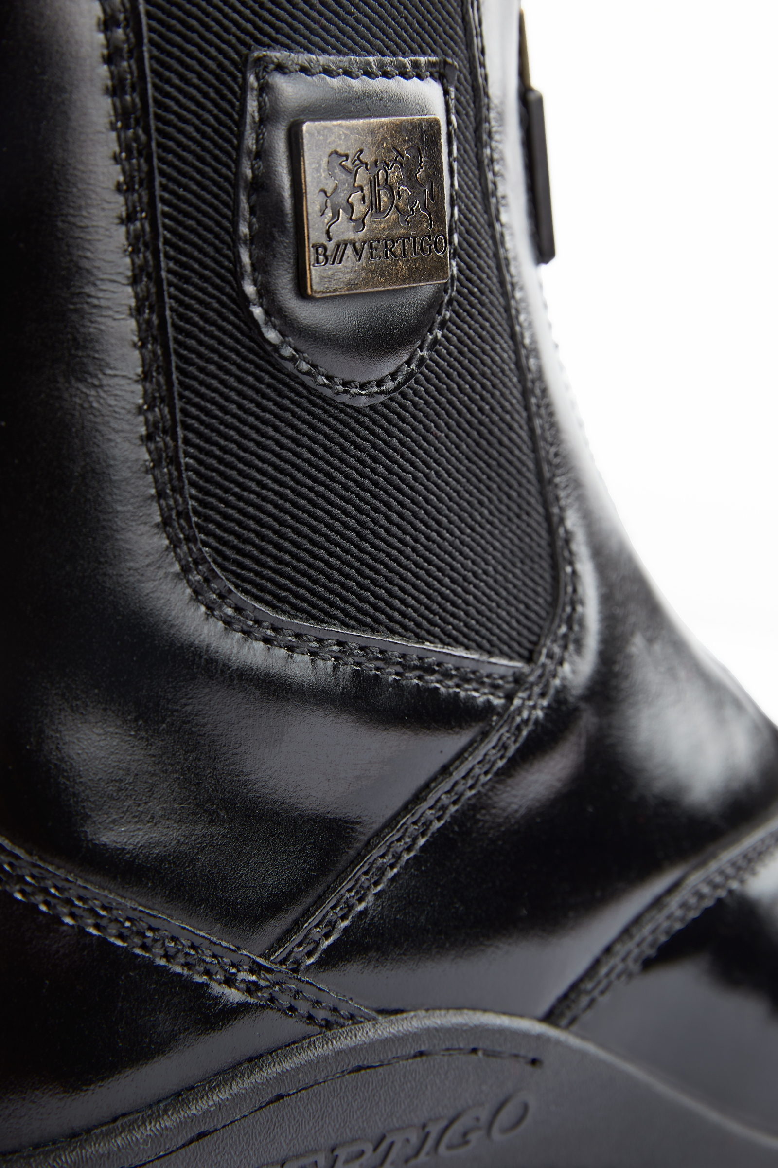 B Vertigo Saturn jodhpursko i lær med frontglidelås, dame