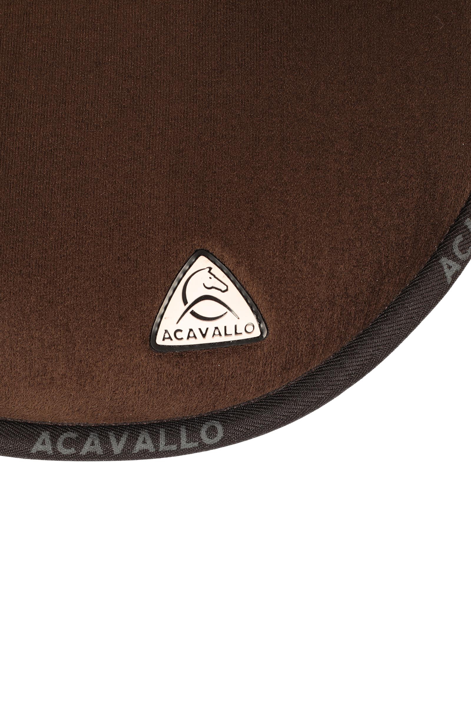 Acavallo Classic memory foam halvpad i semsket med bakre oppbygning  