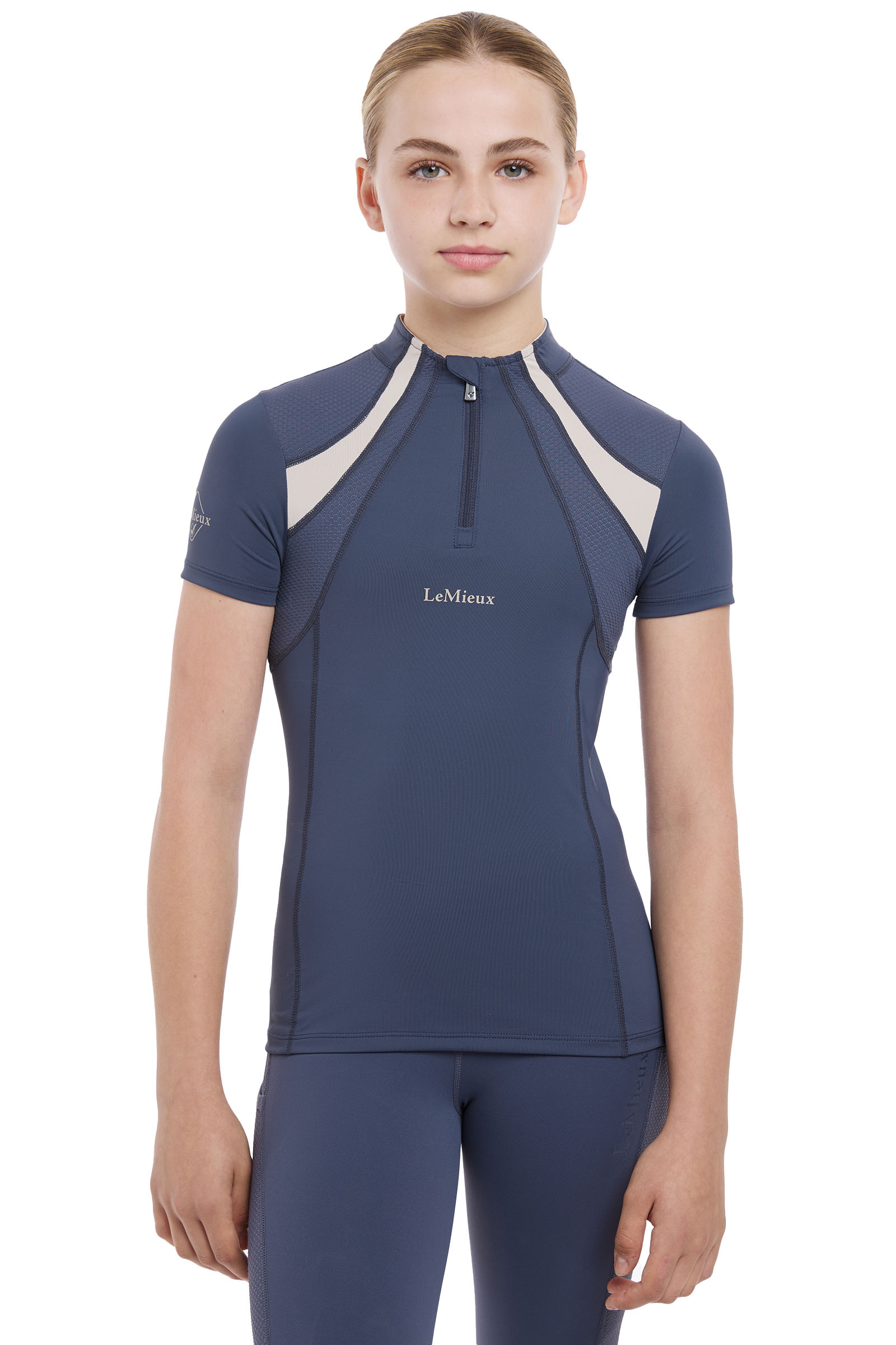 LeMieux Young Rider kortermet Mia Mesh baselayer