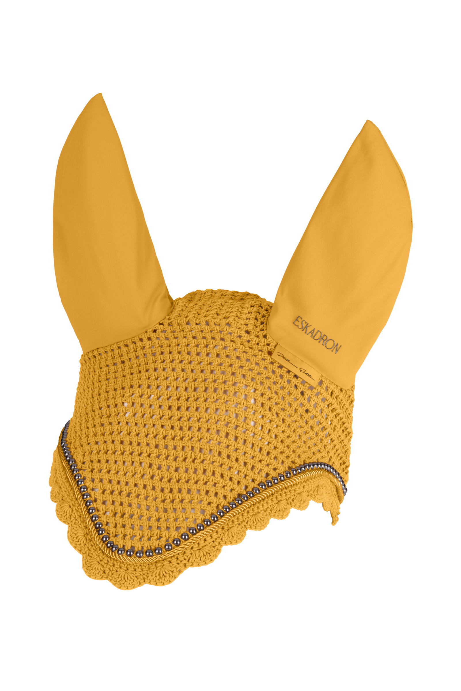 Golden Yellow Eskadron Platinum 25 Pearls Ørehette