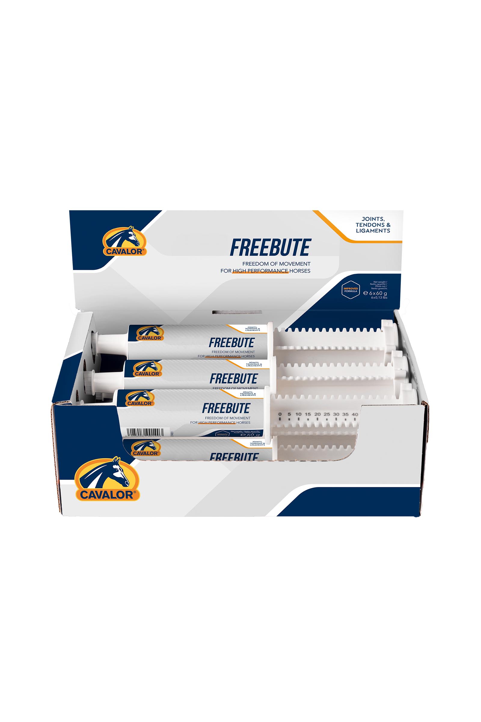 Cavalor Freebute pasta, ledd og sener, 6x60 gram