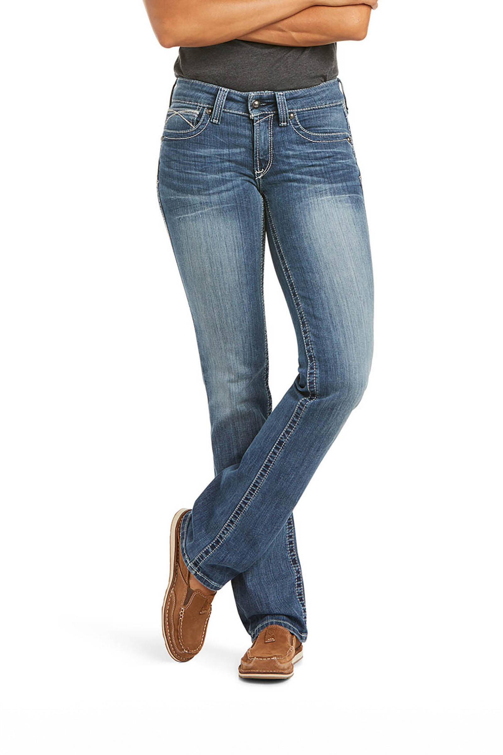 Ariat REAL Stretch Icon rette jeans, dame