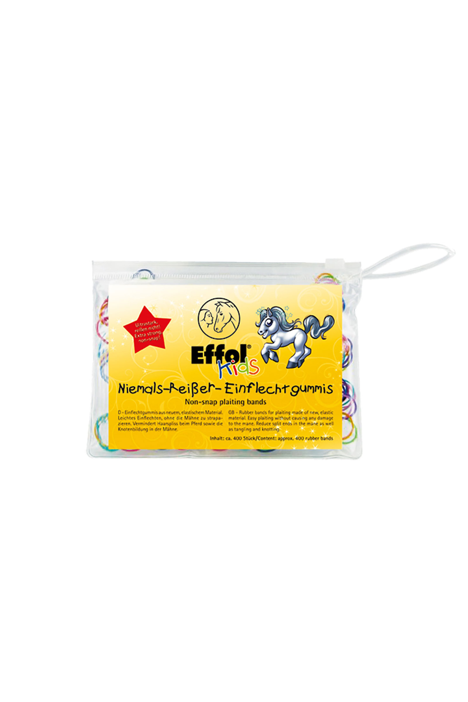 Effol Lids Slickbands, farget, 400 stk.