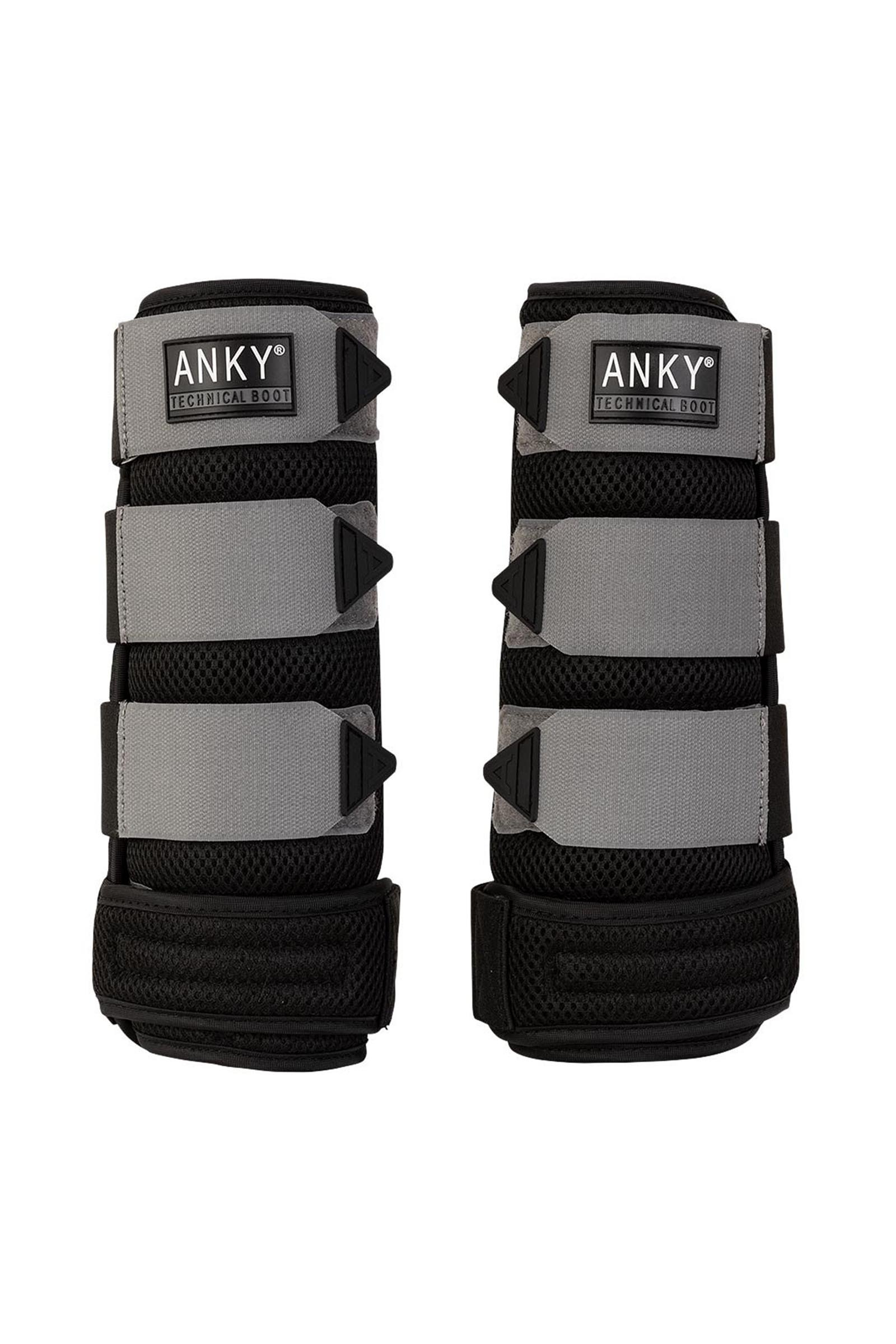 Black/SteelGrey ANKY 3D Mesh Boots