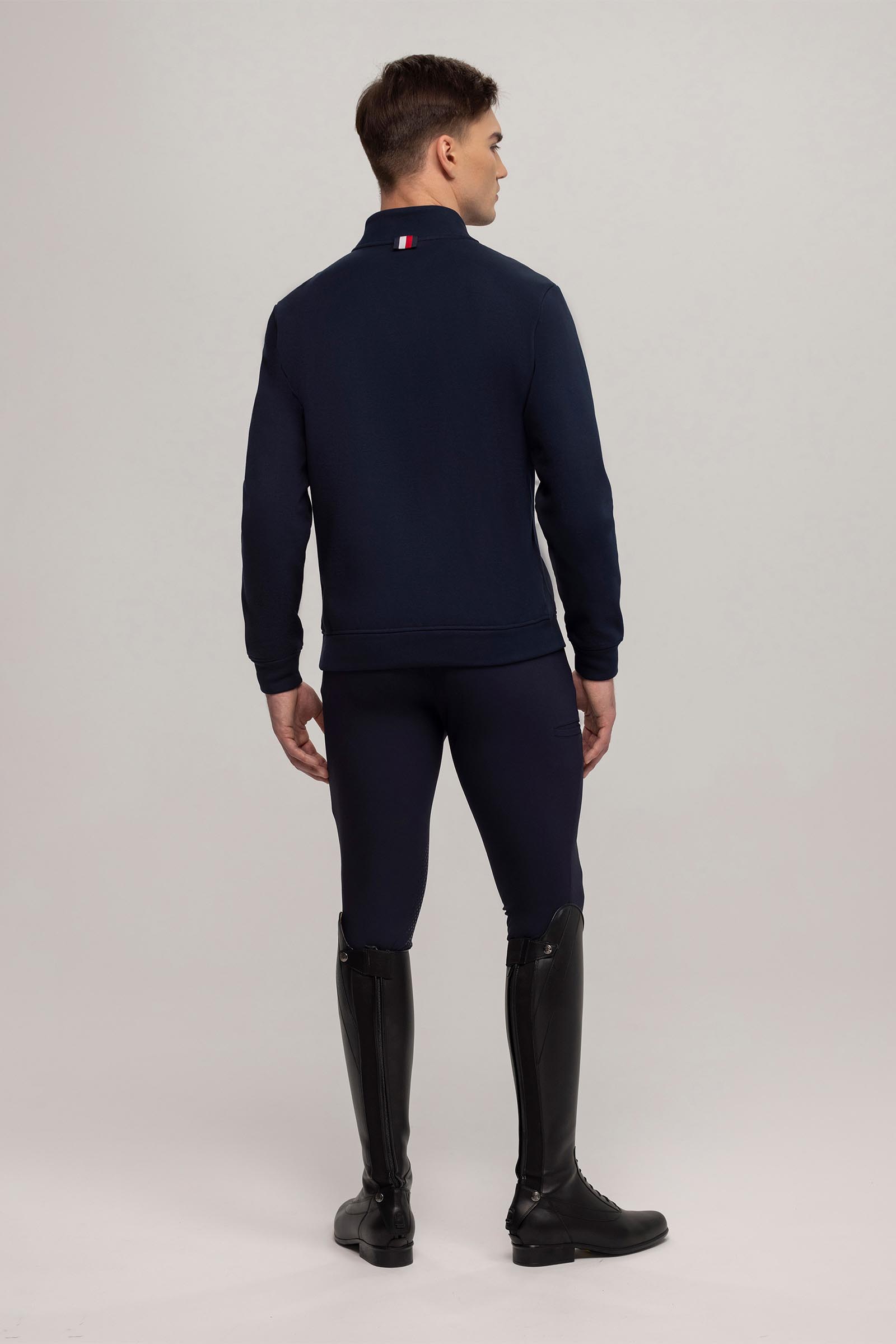 Tommy Hilfiger Equestrian Dallas herre genser med 1/4 glidel&aring;s