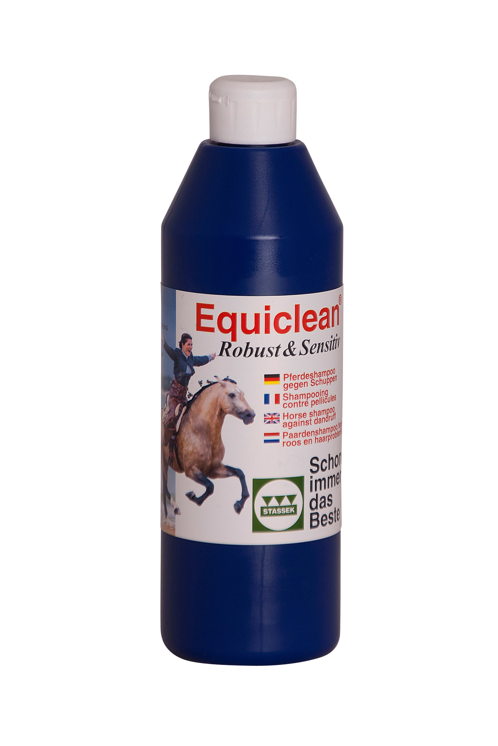 Stassek Equiclean Robust Utendørs sjampo, 500 ml