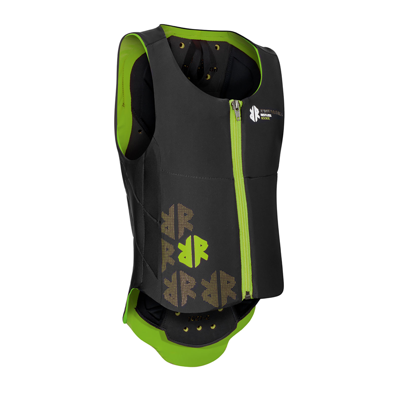 Black/Lime Green Komperdell Ballistic barnesikkerhetsvest