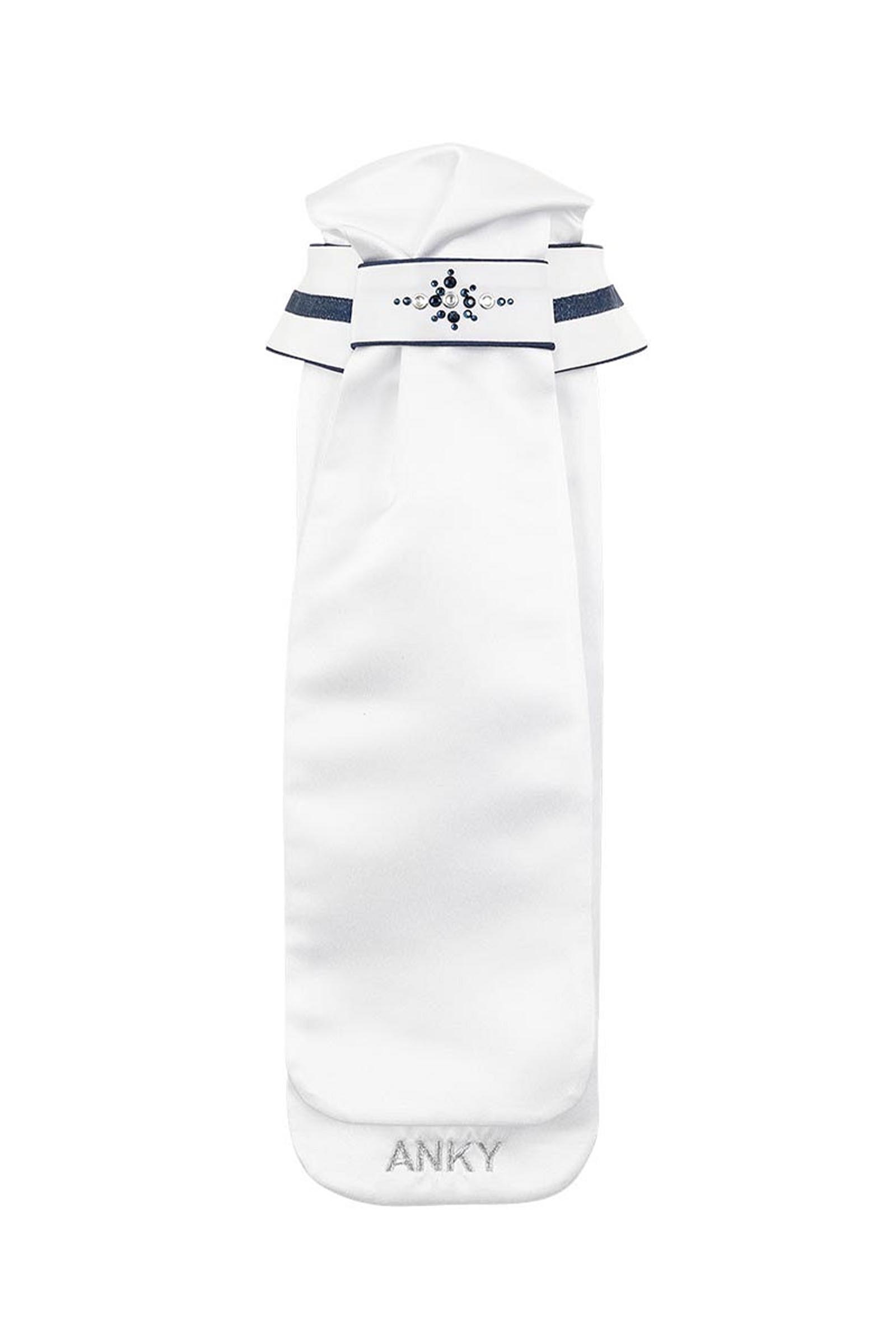 White/Navy ANKY Competition DeLuxe Dame Plastrong med Steiner