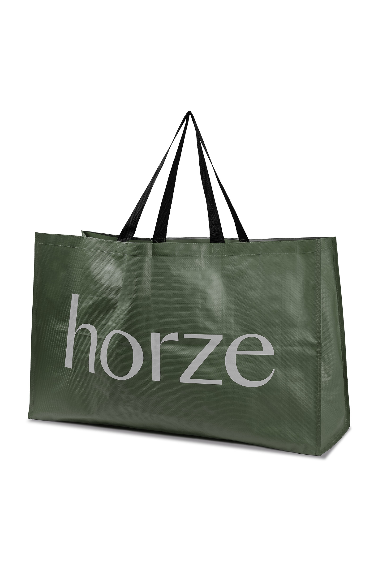 Dark Green Horze stor handlebag